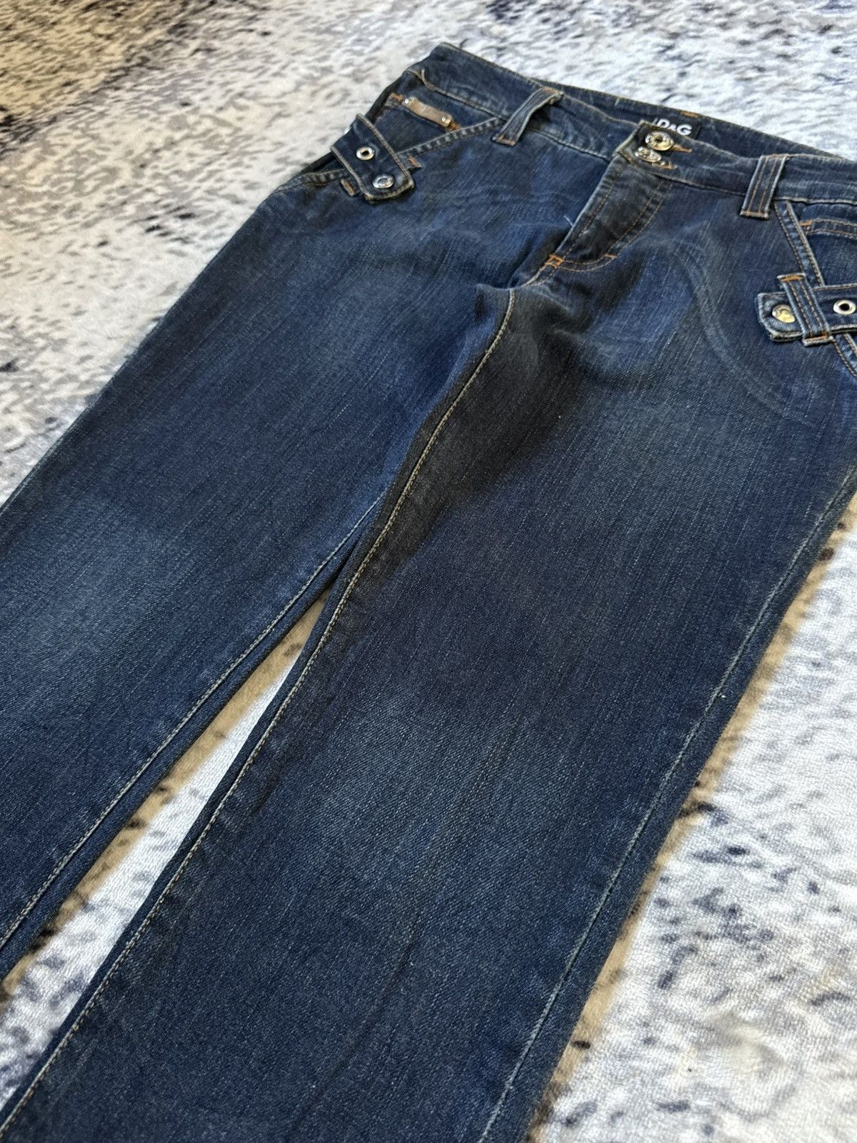 Dolce & Gabbana Dolce & Gabanna Gun Pocket Denim Pants Size 28" / US 6 / IT 42 - 7 Thumbnail