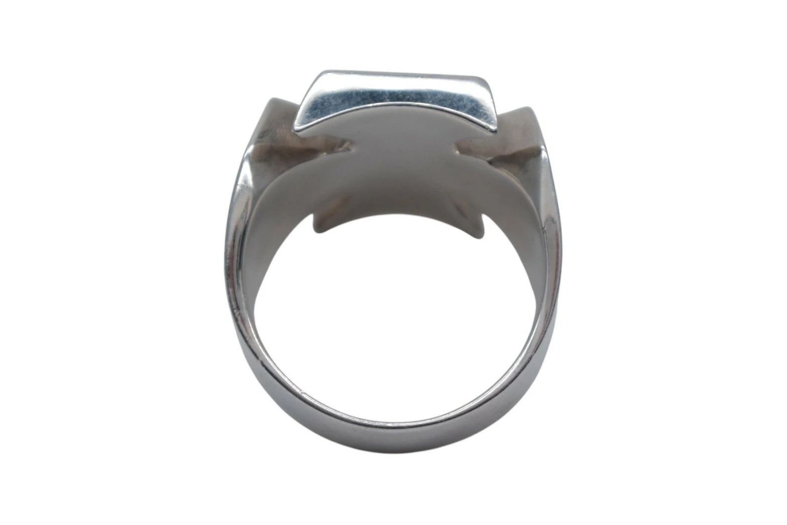 Enfants Riches Deprimes Enfants Riches Deprimes Logo Embossed Cross Ring Size 23 Size ONE SIZE - 4 Thumbnail