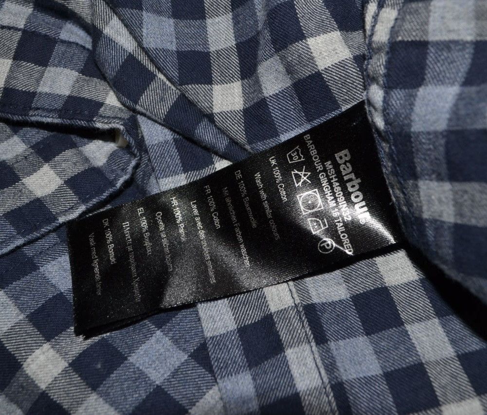 Barbour Barbour Gingham Shirt Long sleeve Cage TAILORED Fit size XL Size US XL / EU 56 / 4 - 9 Thumbnail