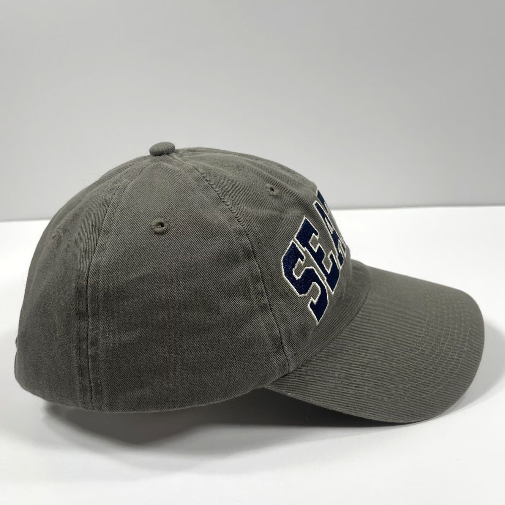 Vintage Fahrenheit Headwear Seattle Hat Baseball Cap Adult Adjustable StrapBack Gray Size ONE SIZE - 6 Thumbnail