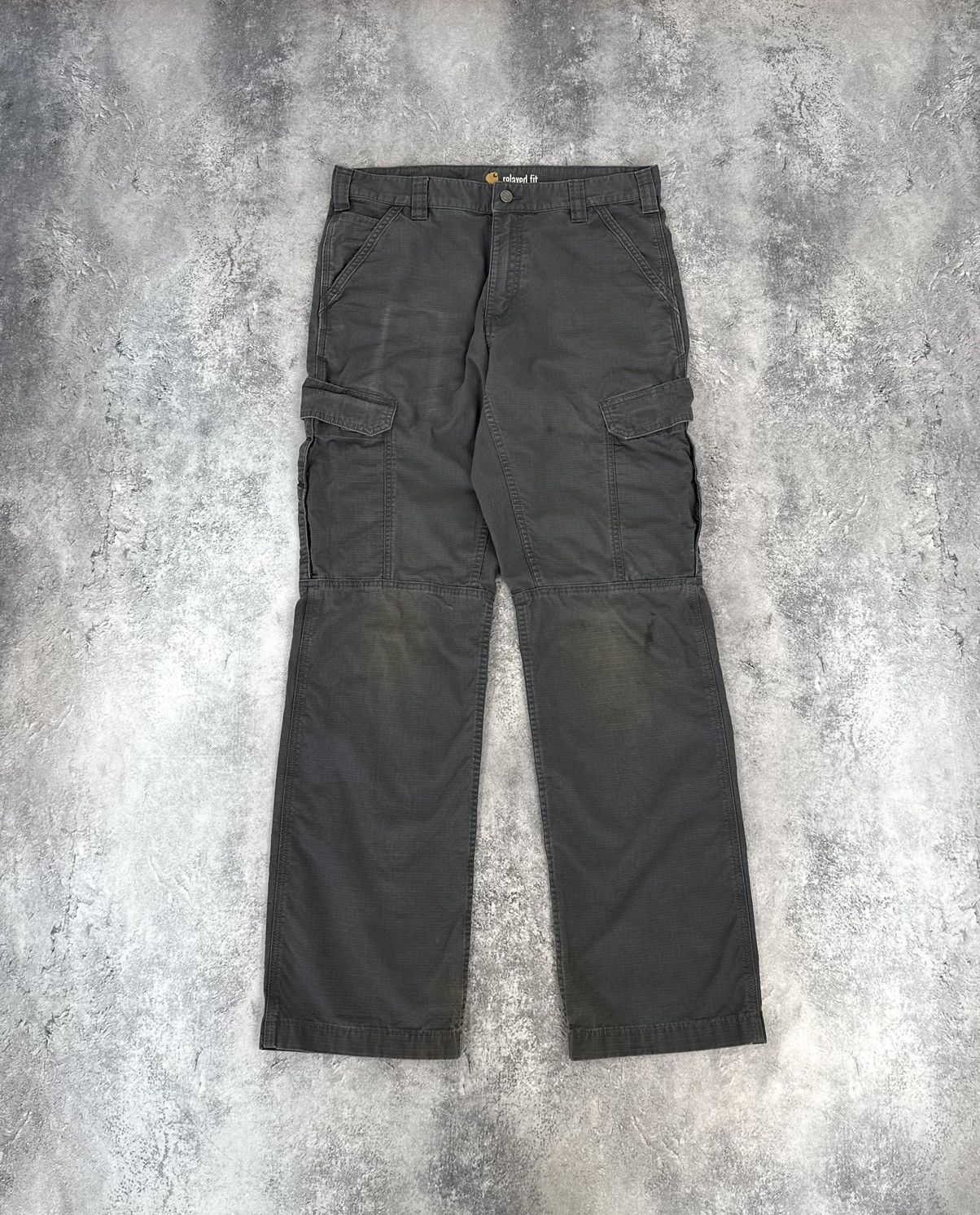 Carhartt Vintage Carhartt Carpenter Y2K Cargo Utility USA Work Pants Size US 34 / EU 50 - 2 Thumbnail