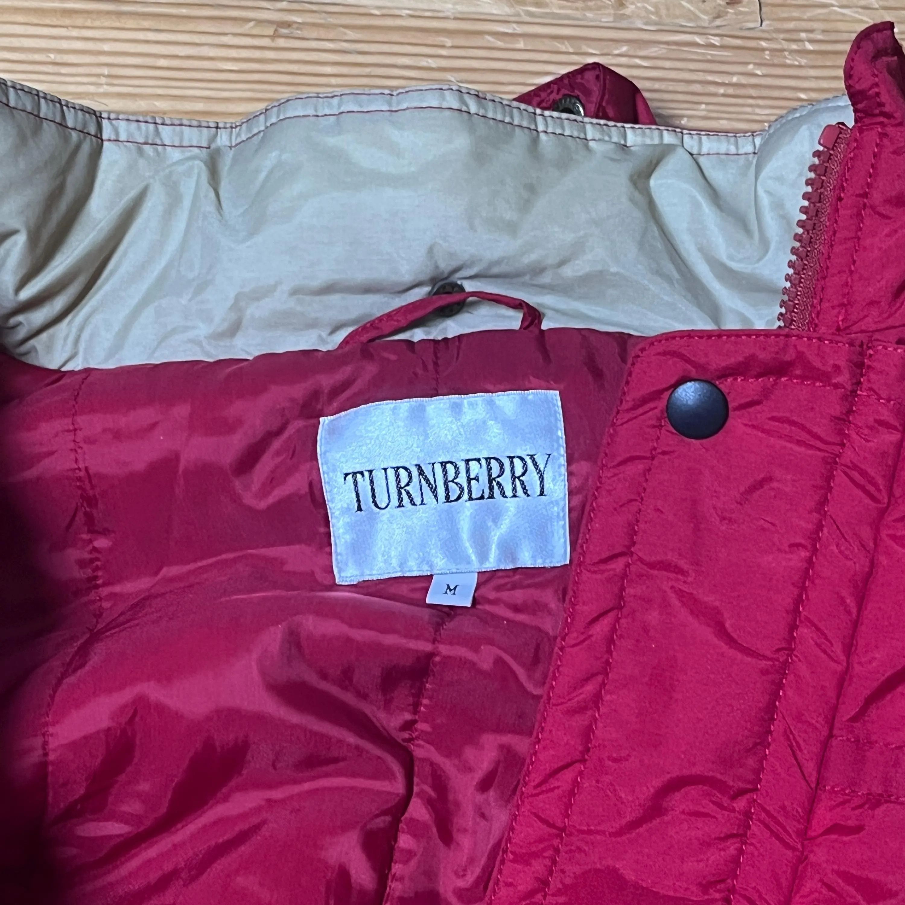 Turnbury Turnberry Padded Parka Jacket Burgundy M Size US M / EU 48-50 / 2 - 2 Thumbnail