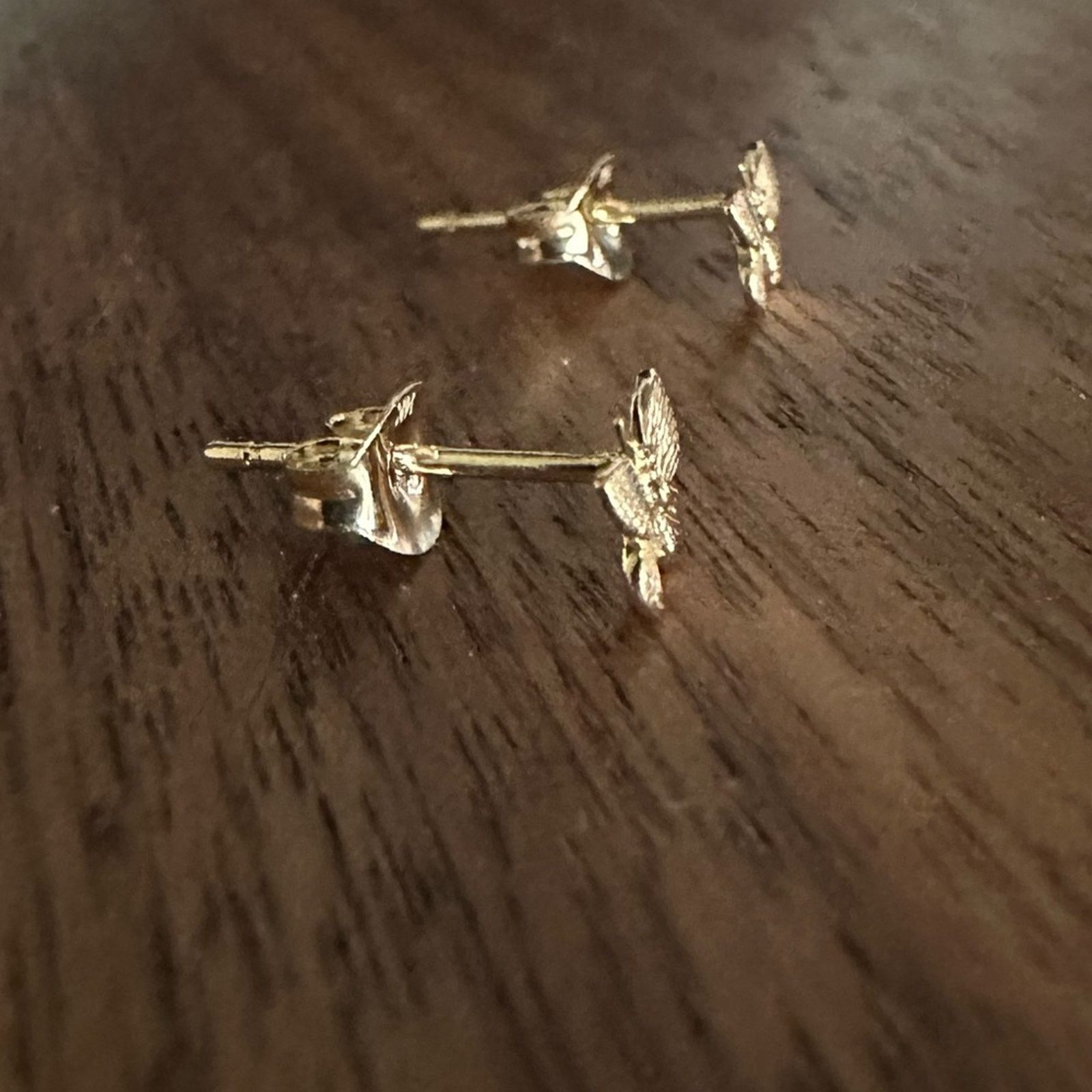 Other 14K Solid Gold Butterfly Earrings 🦋 Size ONE SIZE - 5 Thumbnail