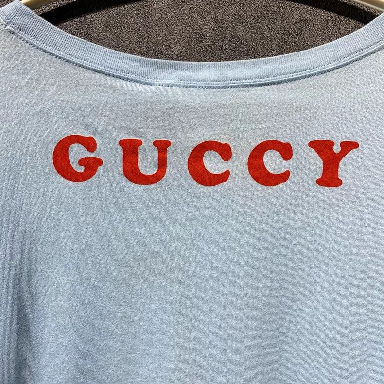 Gucci Gucci Light blue short sleeves 2501-Nextarrow Size US L / EU 52-54 / 3 - 7 Thumbnail