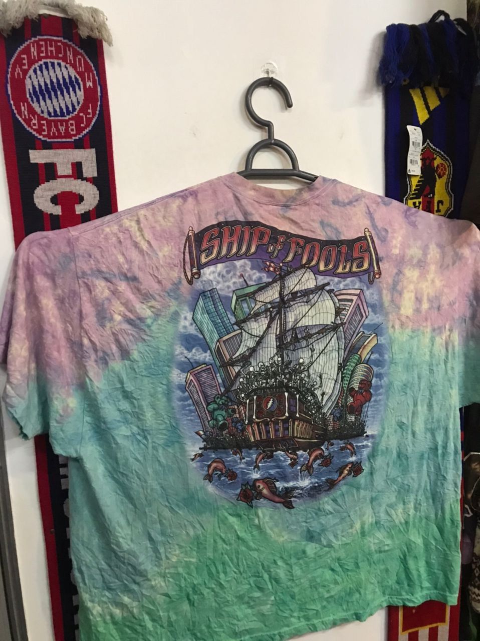 Band Tees × Grateful Dead × Vintage Vintage Grateful Dead 💀 oversize Size US XXL / EU 58 / 5 - 2 Thumbnail