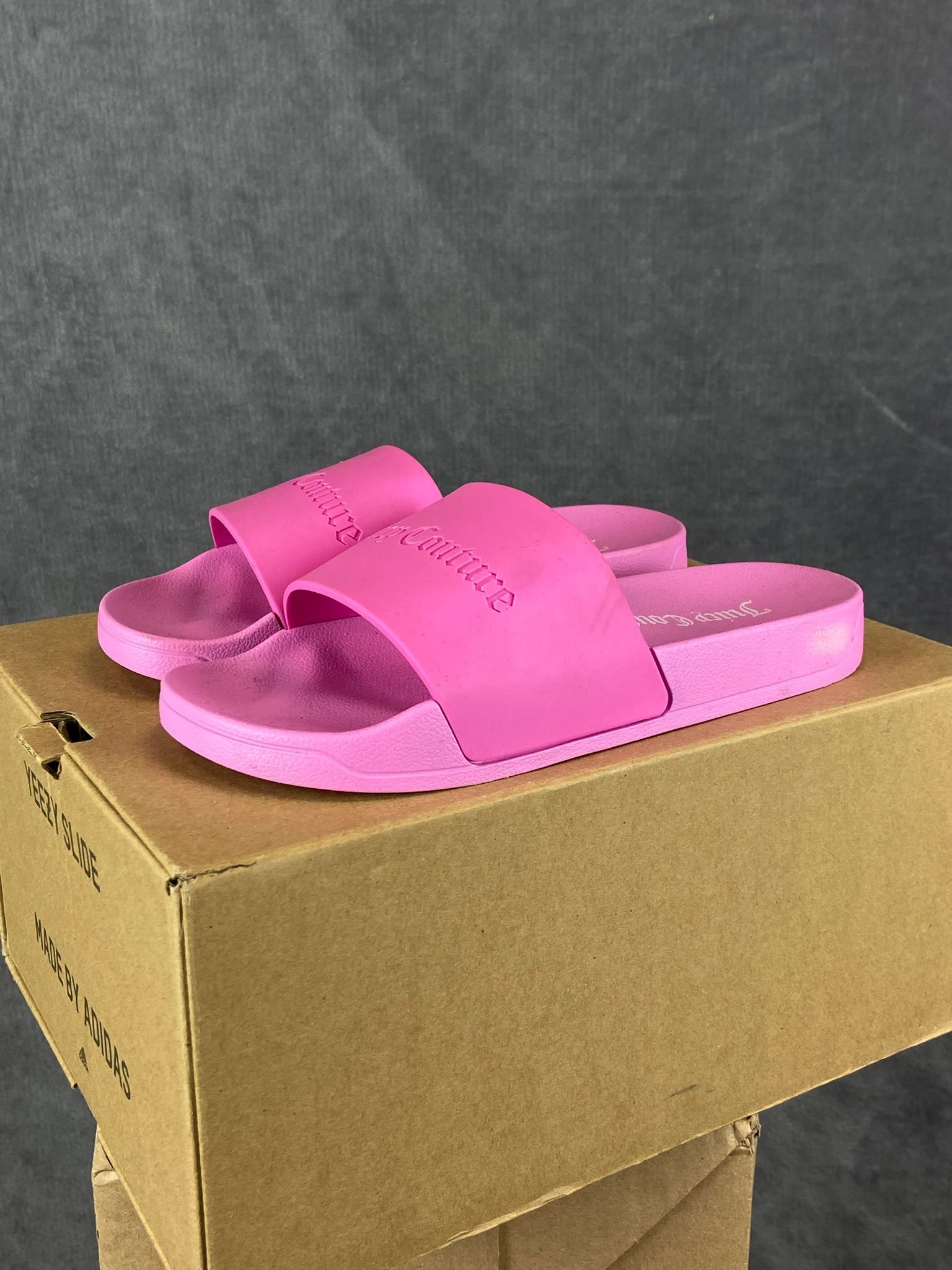 Juicy Couture Juicy Couture Pink Slides Size 38 Size US 8 / IT 38 - 1 Thumbnail