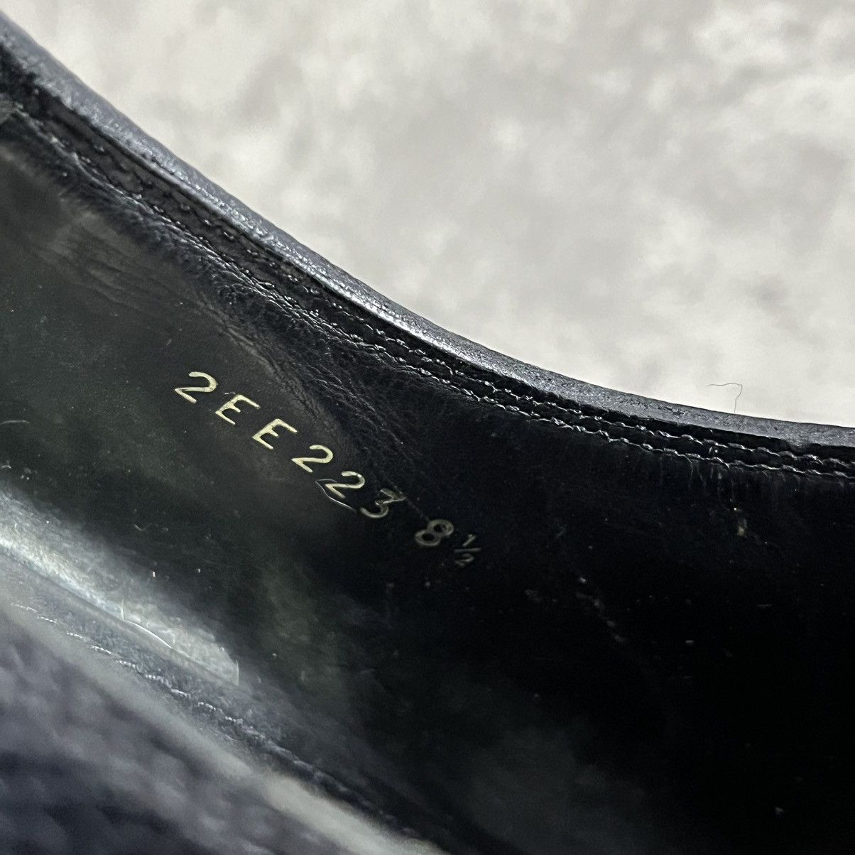 Prada PRADA Wingtip Brogue Oxford Leather Derby Shoes - Black Size US 9.5 / EU 42-43 - 8 Thumbnail