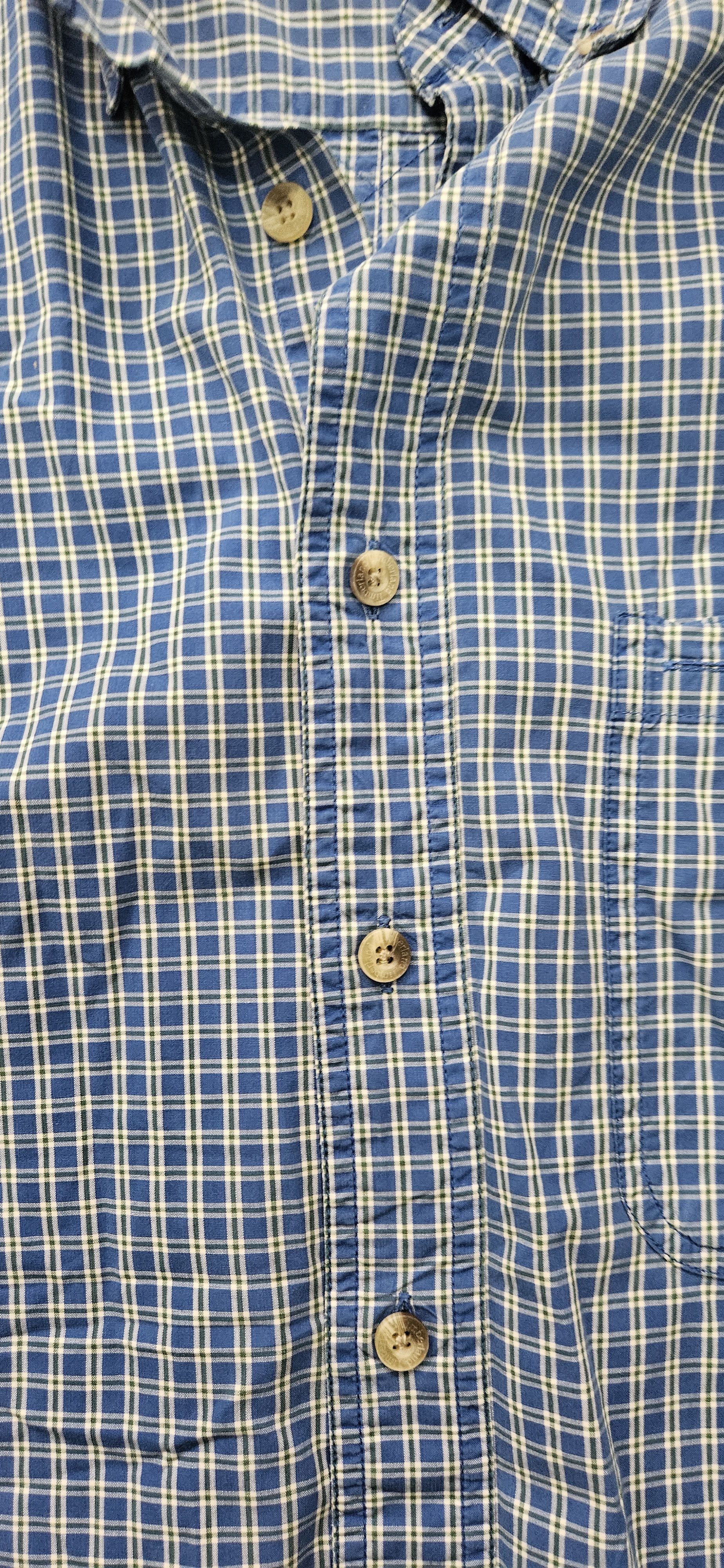 Timberland Vintage Timberland Shirt Mens Large Blue Cotton Long Sleeve Size US L / EU 52-54 / 3 - 5 Thumbnail
