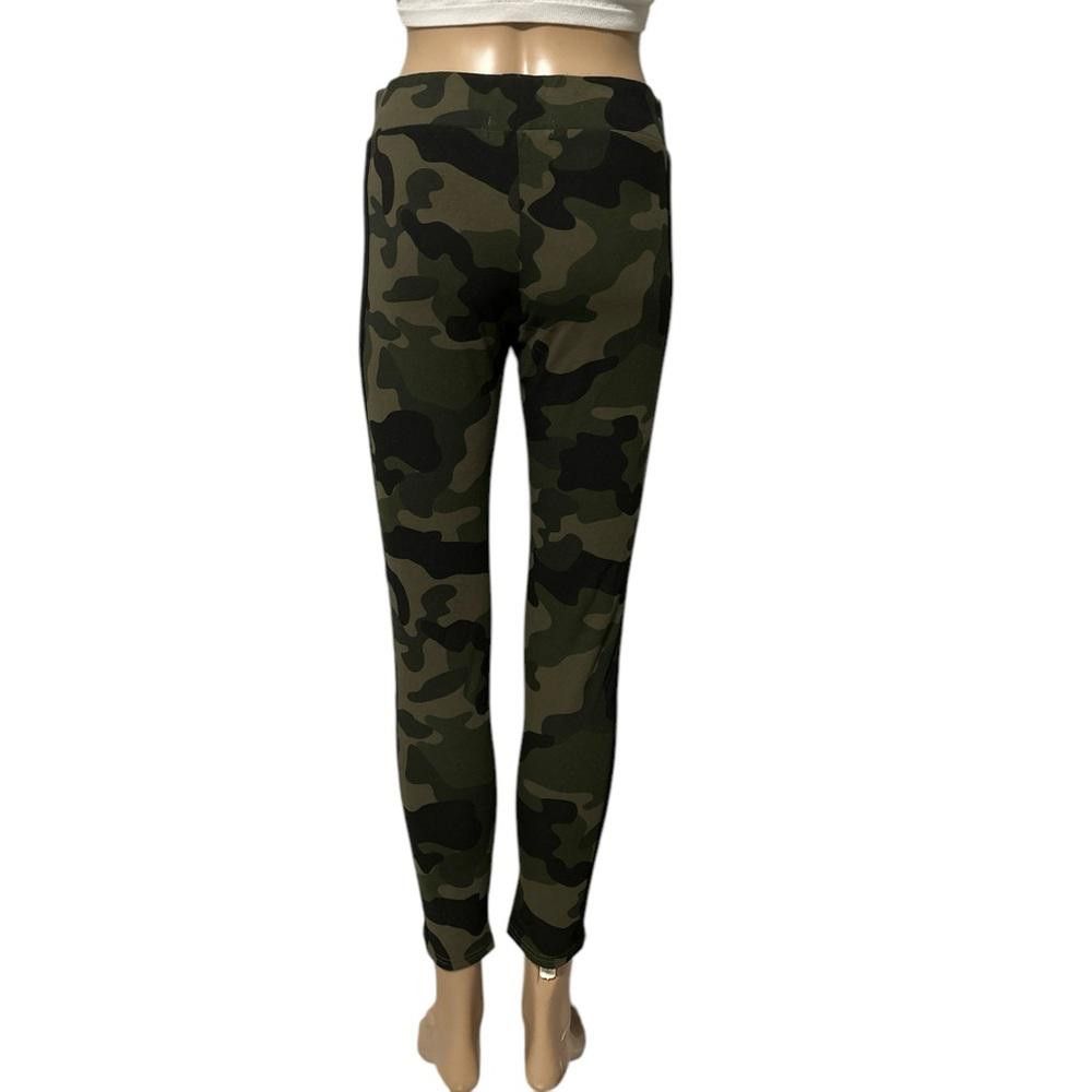 Guess GUESS Women's Camo Leggings - Size Medium Size 32" / US 10 / IT 46 - 3 Thumbnail