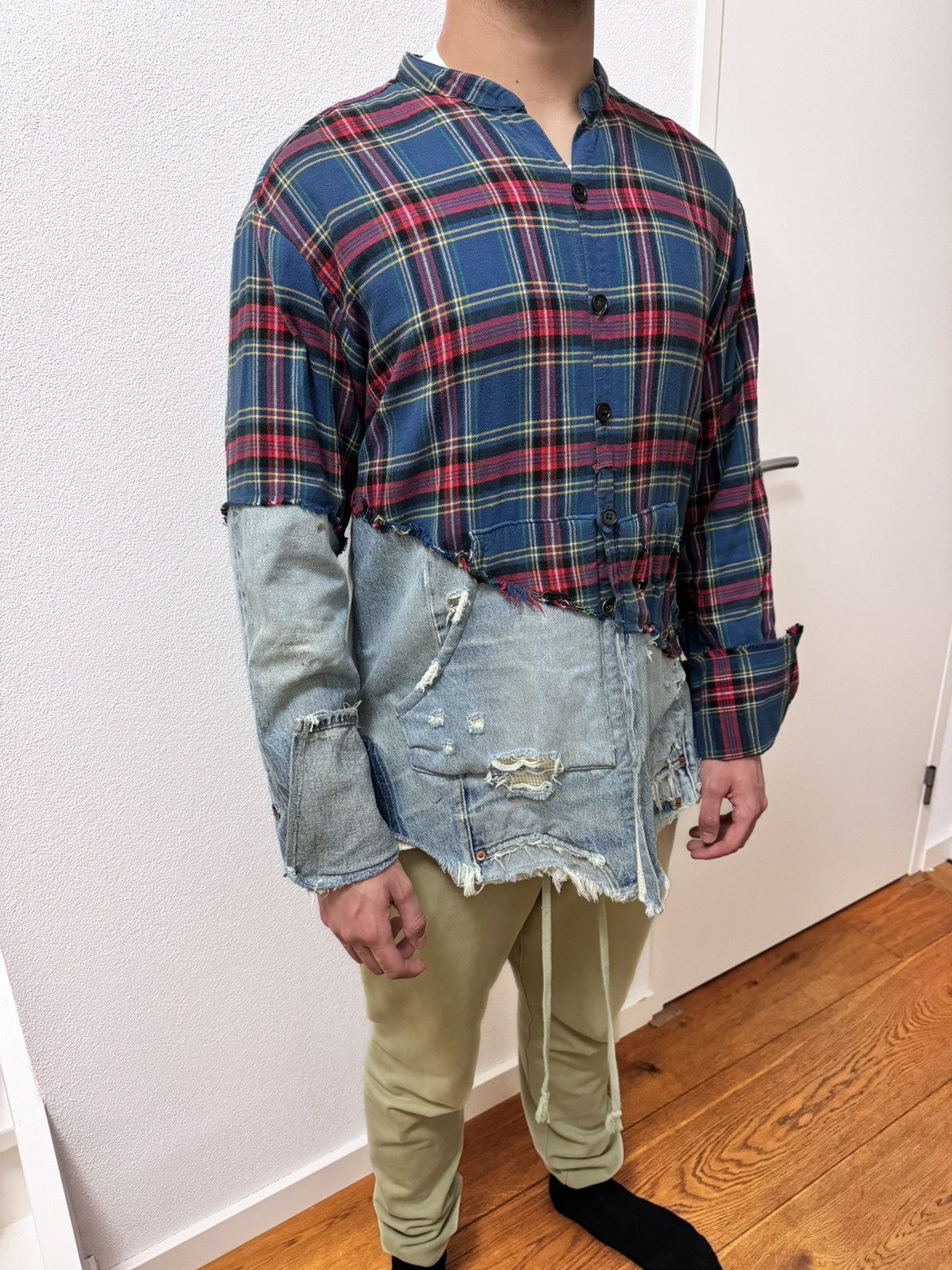 Greg Lauren Greg Lauren 50/50 shirt jacket Size US M / EU 48-50 / 2 - 1 Thumbnail