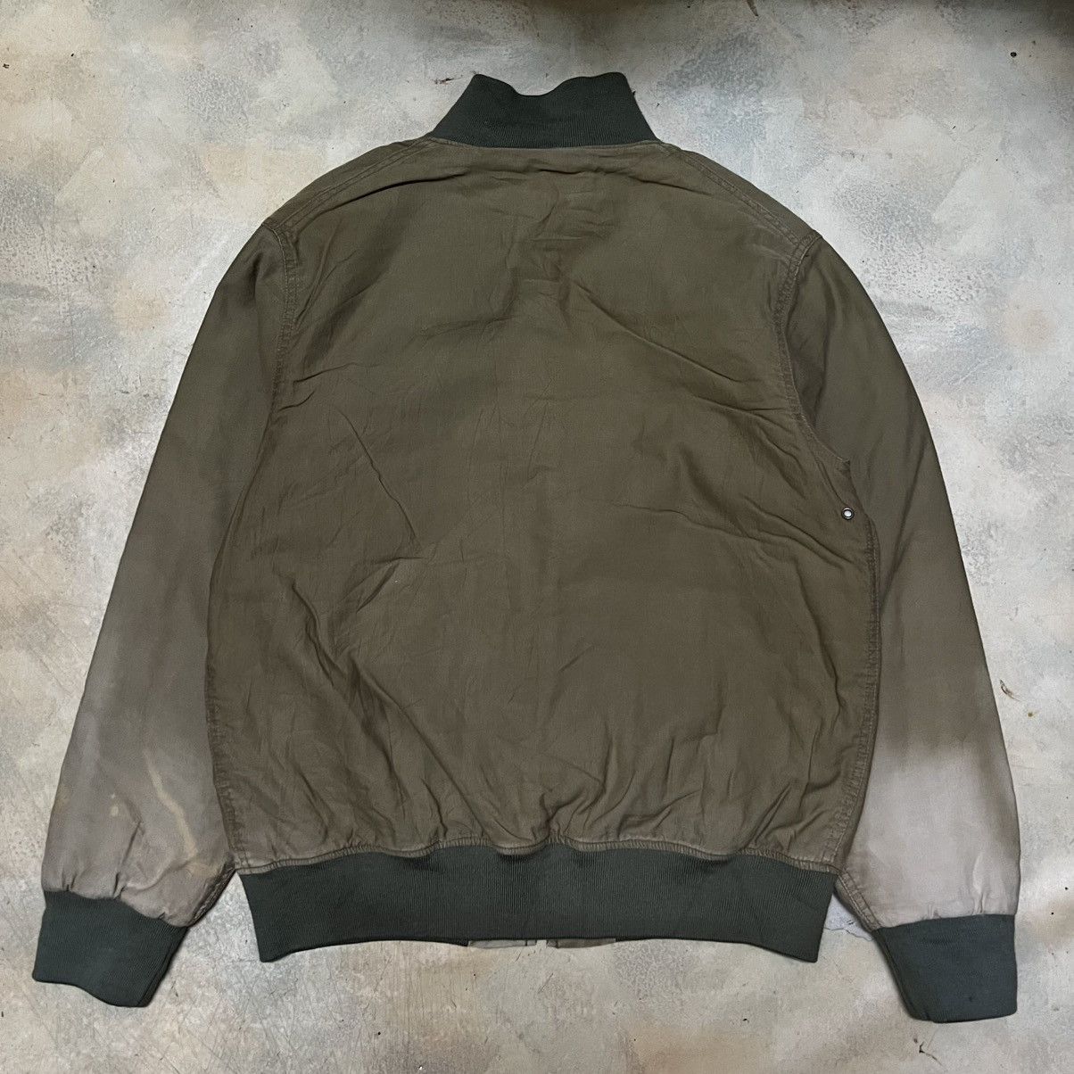 Global Work Global Work USN Military Style Sun Faded Bomber Jacket Size US L / EU 52-54 / 3 - 2 Thumbnail