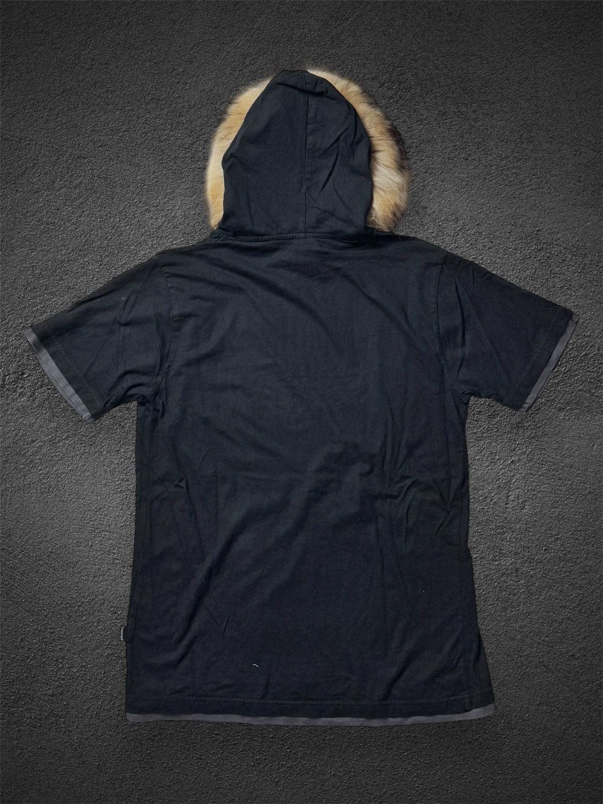 If Six Was Nine × Japanese Brand × Le Grande Bleu (L.G.B.) Fur Hoodie Bonesoul Short Sleeve Japanese Styled Size US M / EU 48-50 / 2 - 2 Thumbnail