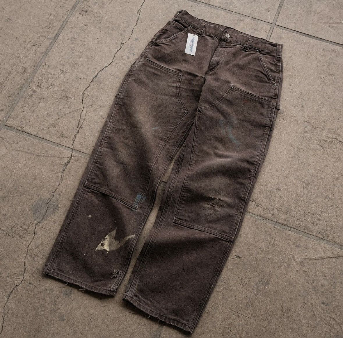 Carhartt × Vintage Carhartt x Vintage B136 Carpenter Pants Size US 34 / EU 50 - 6 Thumbnail