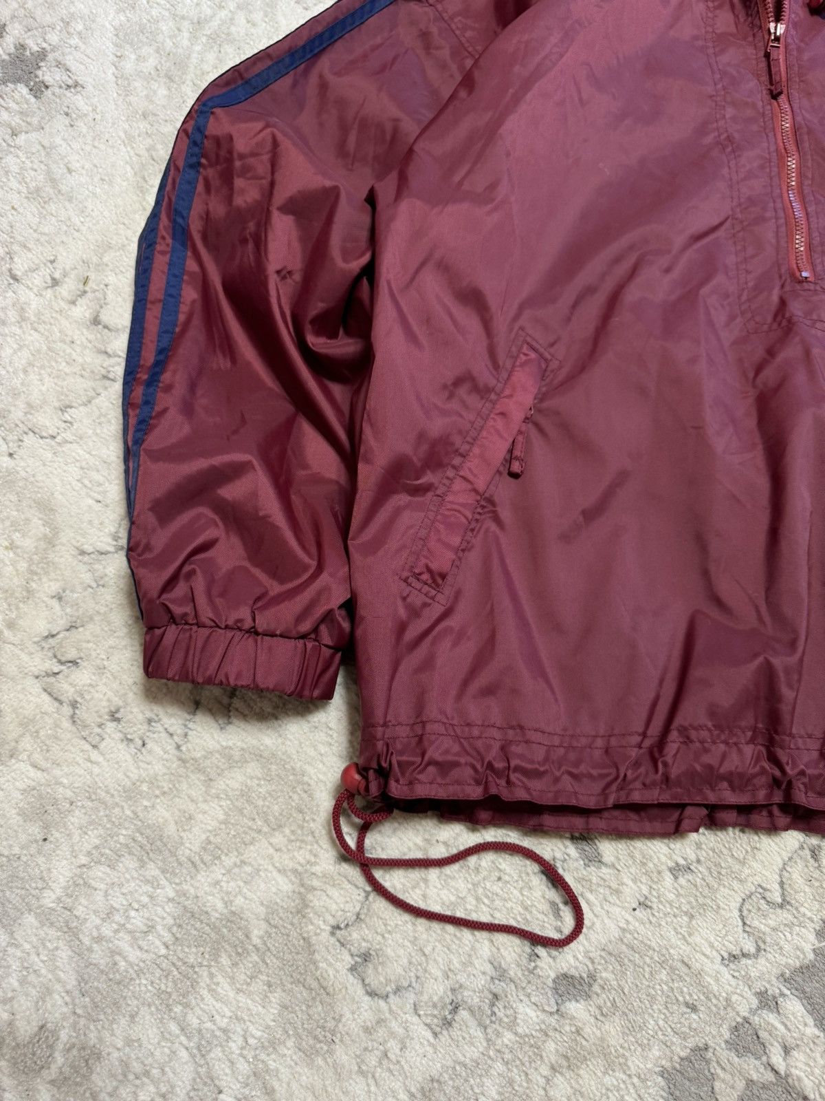 Adidas × Vintage Vintage Adidas Burgundy Anorak Nylon Jacket Size US XL / EU 56 / 4 - 7 Thumbnail
