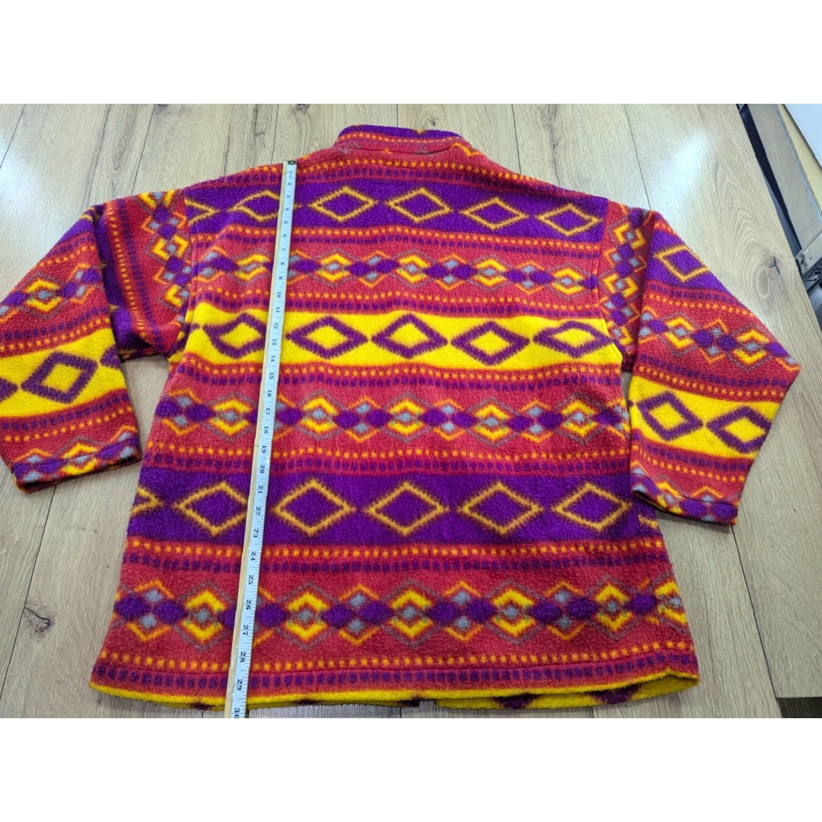 Salomon Vintage Salomon Equipe Fleece Jacket M Aztec Outdoor Geometric Size US M / EU 48-50 / 2 - 4 Thumbnail