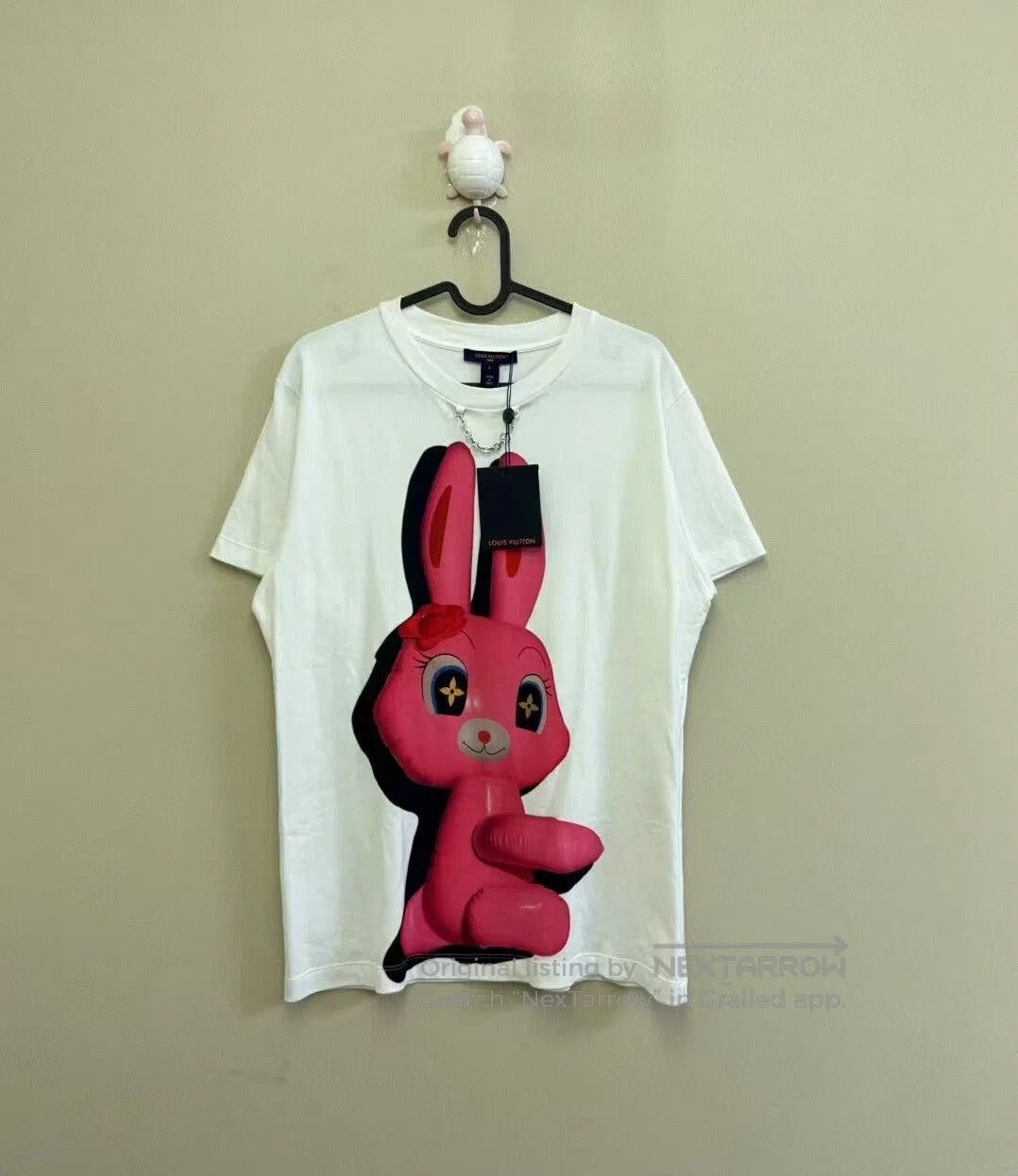 Louis Vuitton Louis Vuitton Rabbit Logo Short Sleeve T-shirt. Size L / US 10 / IT 46 - 1 Thumbnail