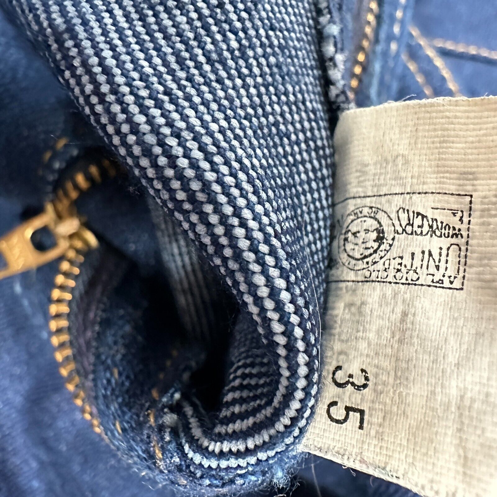 Lee Vintage Lee Riders Jeans 40 Blue Denim USA 80s Union Pants Size US 40 / EU 56 - 10 Thumbnail