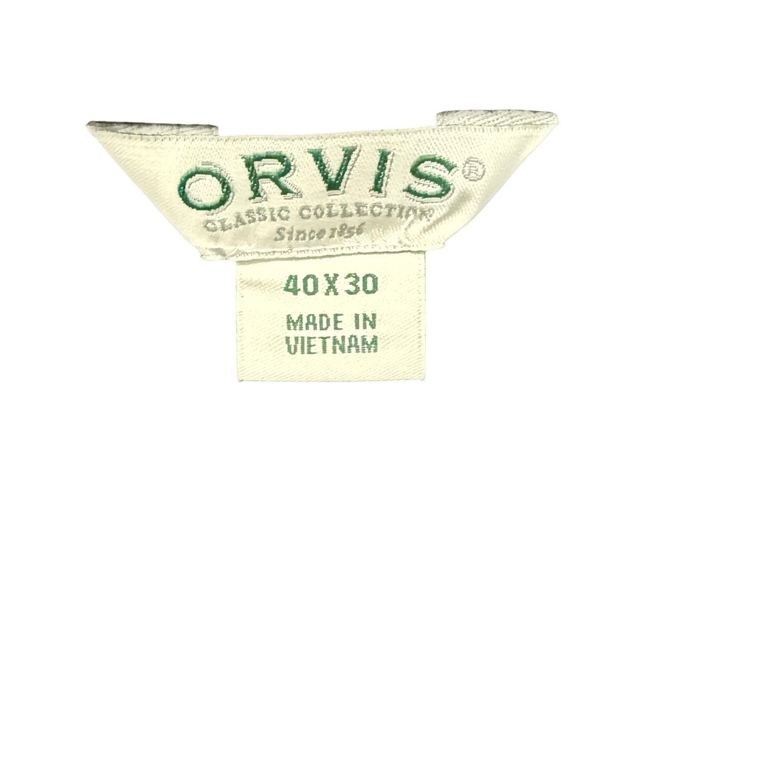 Orvis Orvis Men’s Traveler’s Pants 40X30 Fleece Lined NWOT # G623 Size US 40 / EU 56 - 7 Thumbnail