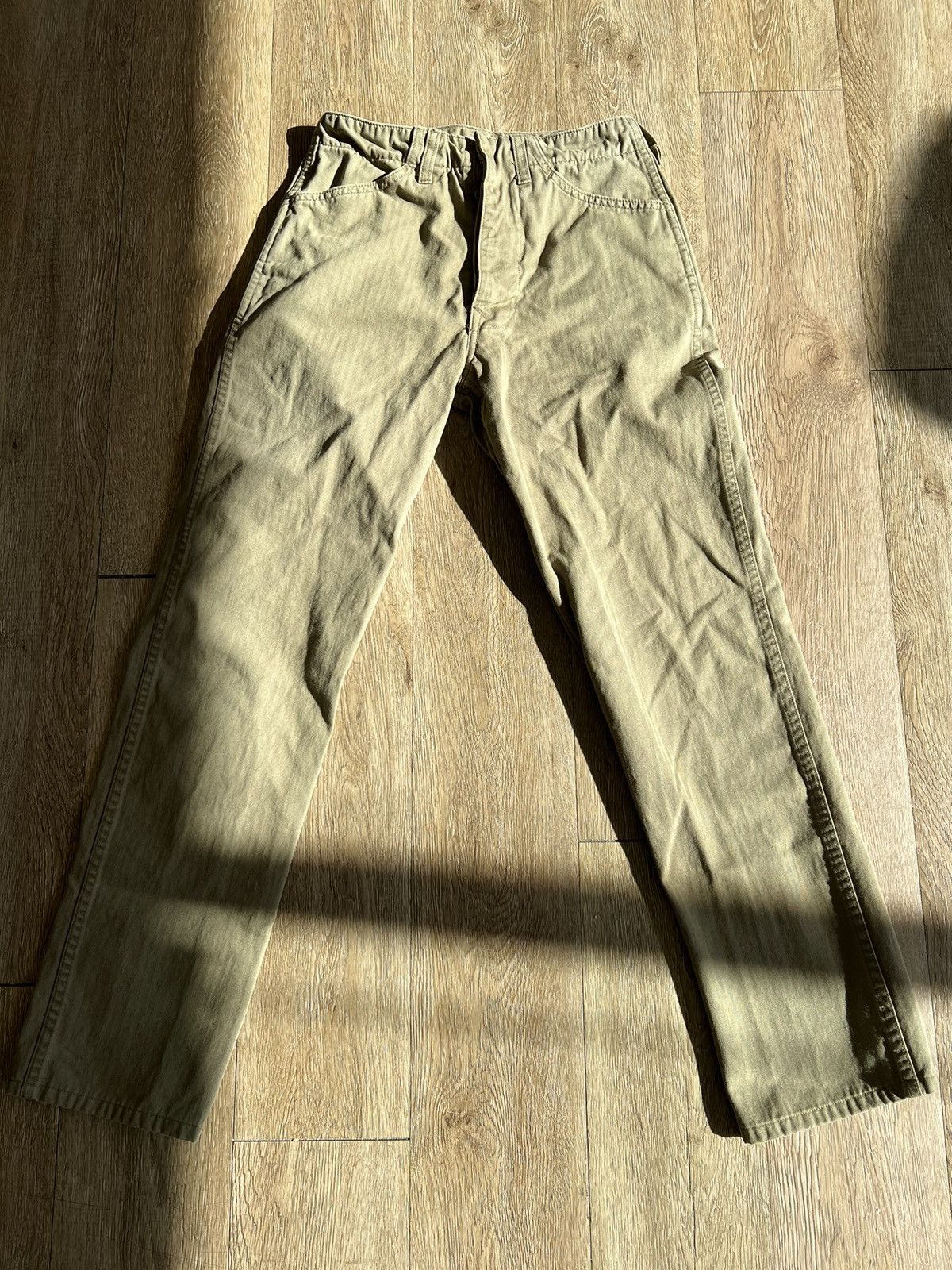 Bare Knuckles Bare Knuckles HBT Service Pant | Green | 26 Waist Size US 26 / EU 42 - 1 Thumbnail
