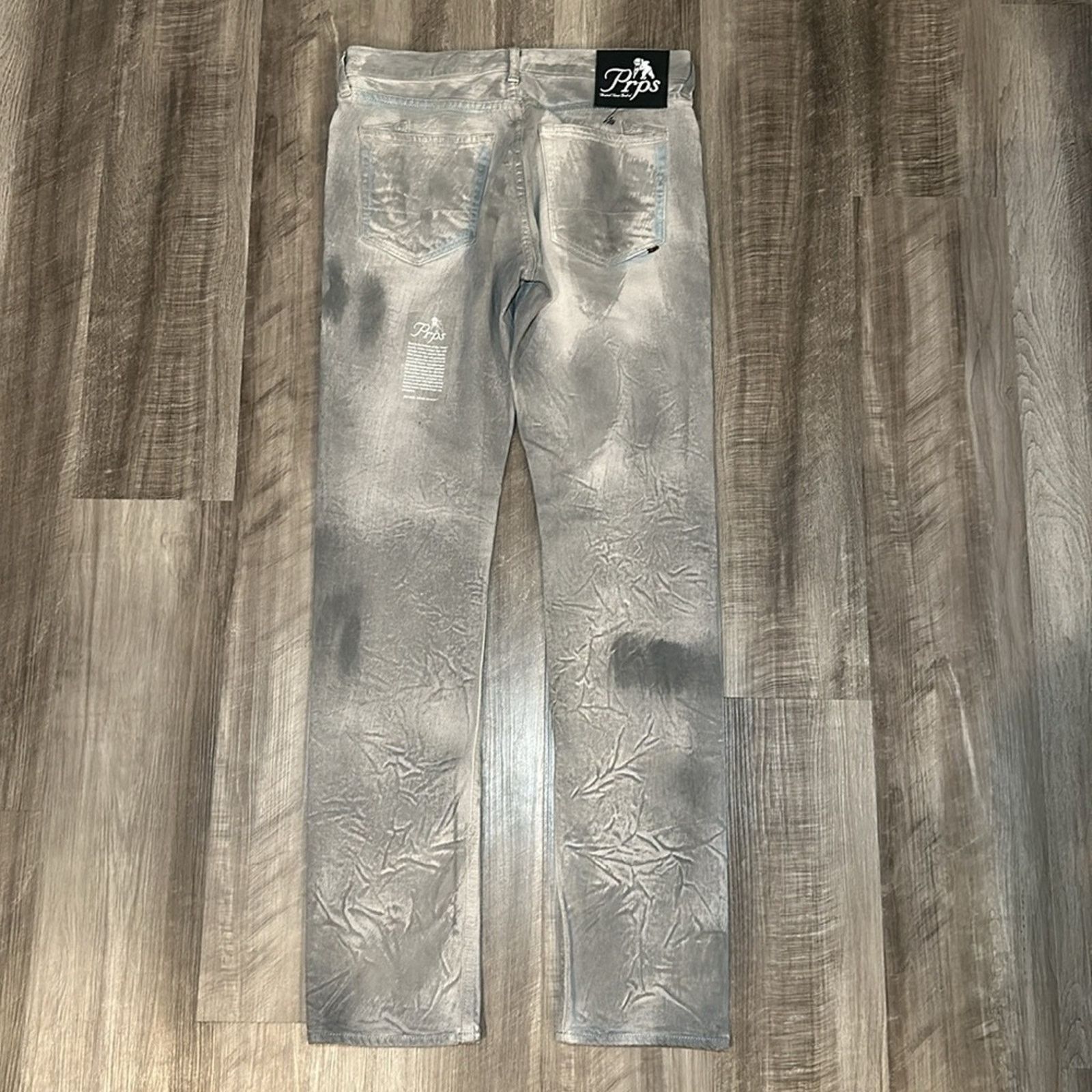 Prps PRPS Gray Washed Slim Jeans (NWOT) - 30 Size US 30 / EU 46 - 3 Thumbnail