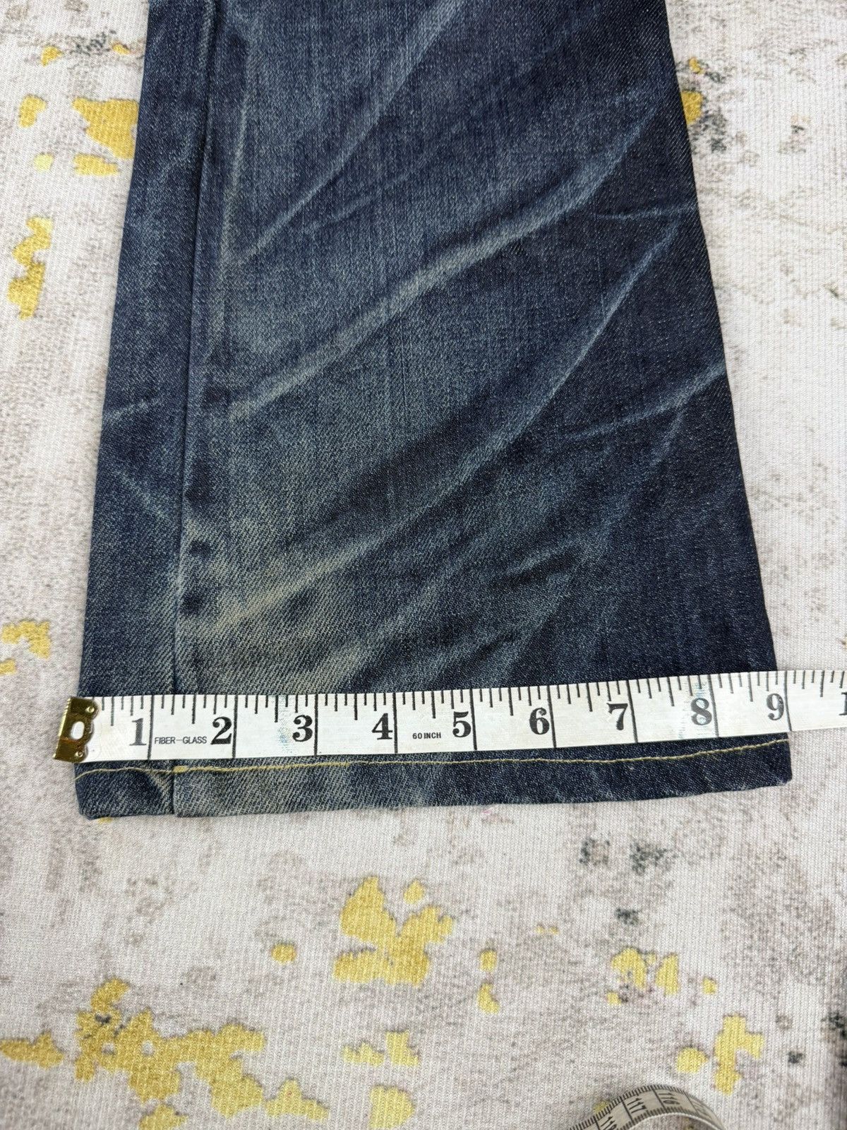 Tornado Mart Flared Lolita Concert Club Mudwash Jeans Size US 30 / EU 46 - 11 Thumbnail