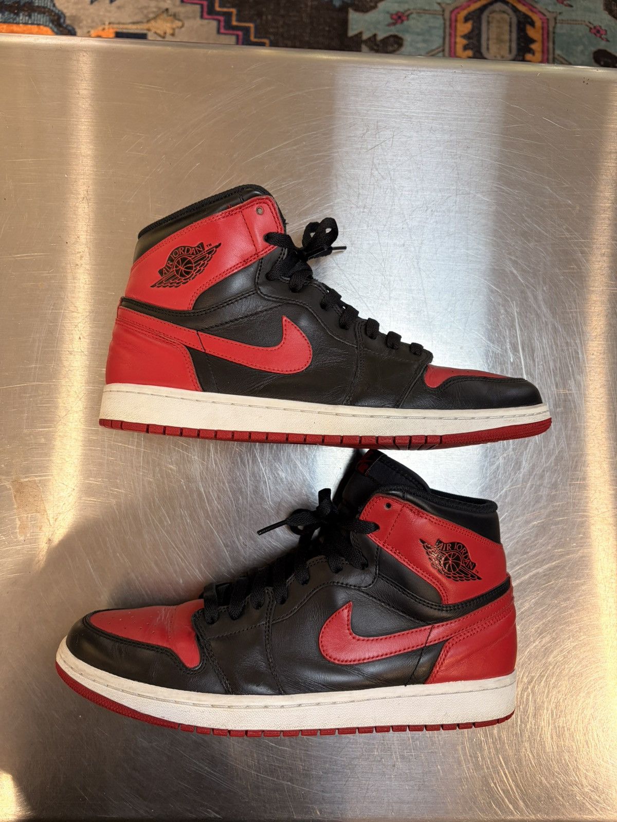 Jordan Brand Jordan 1 Bred OG 2013 Size US 11 / EU 44 - 2 Thumbnail