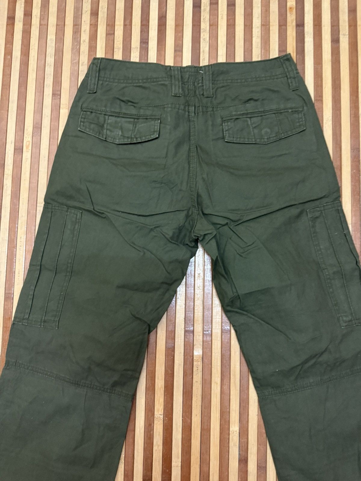 Japanese Brand Vintage FAMOUS FUNCTION GARMET Carpenter Cargo Pants W30X32. Size US 30 / EU 46 - 7 Thumbnail