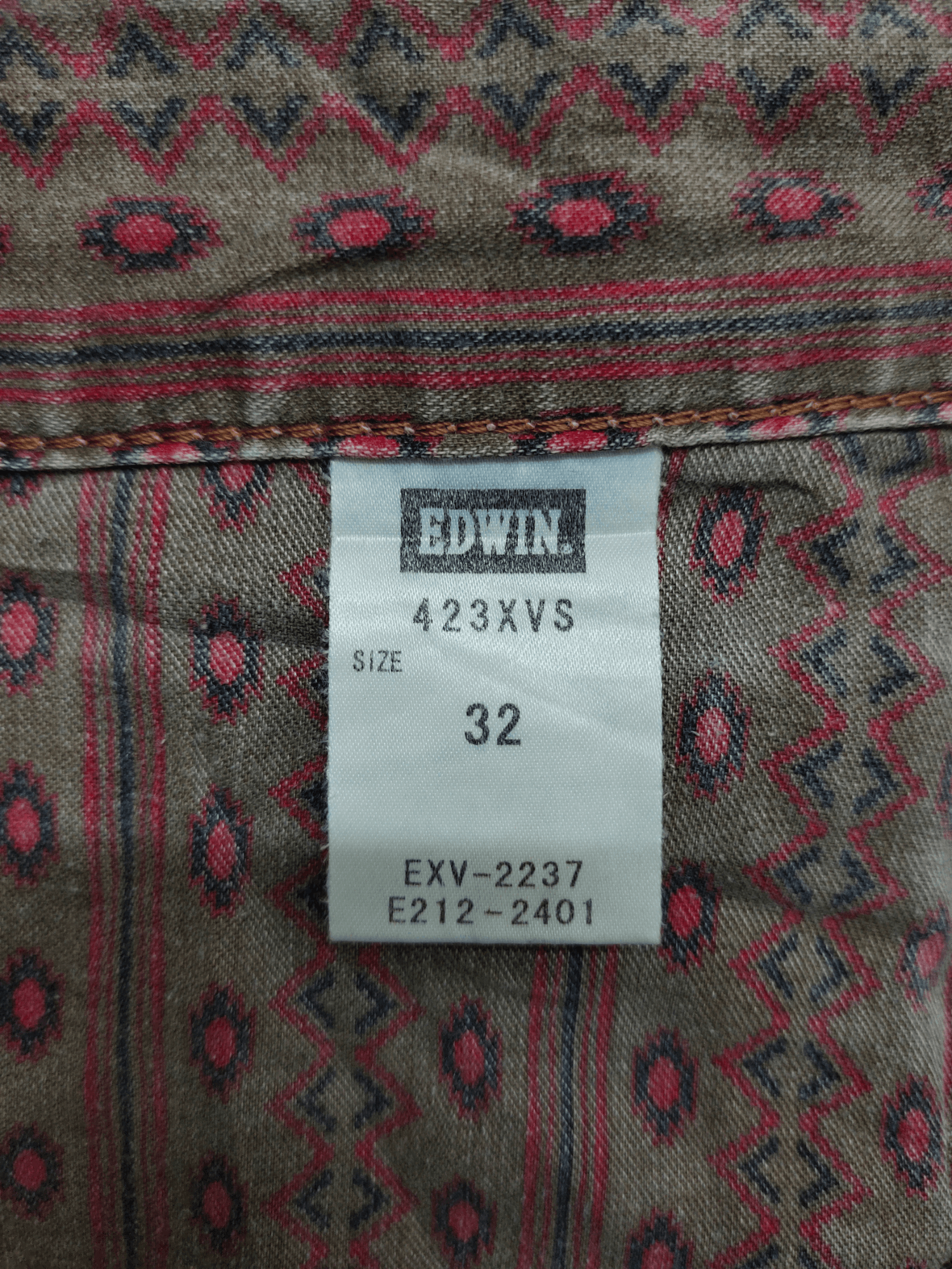 Kapital Vintage Edwin Xv Boro Distress Faded Denim Jean Size US 32 / EU 48 - 19 Thumbnail