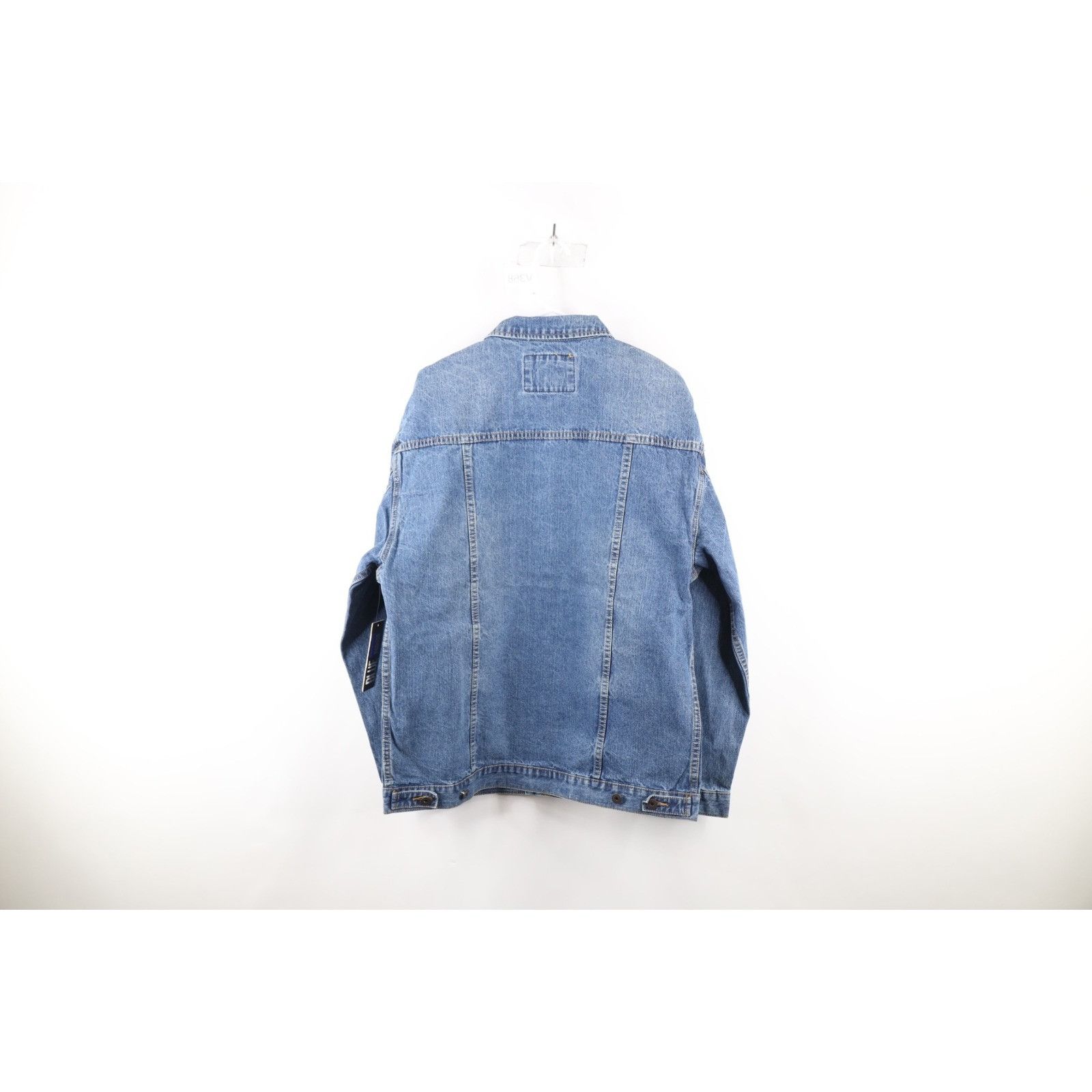 Marithe + Francois Girbaud NOS Vintage 90s Marithe Francois Girbaud Denim Jean Jacket Size US XL / EU 56 / 4 - 10 Thumbnail