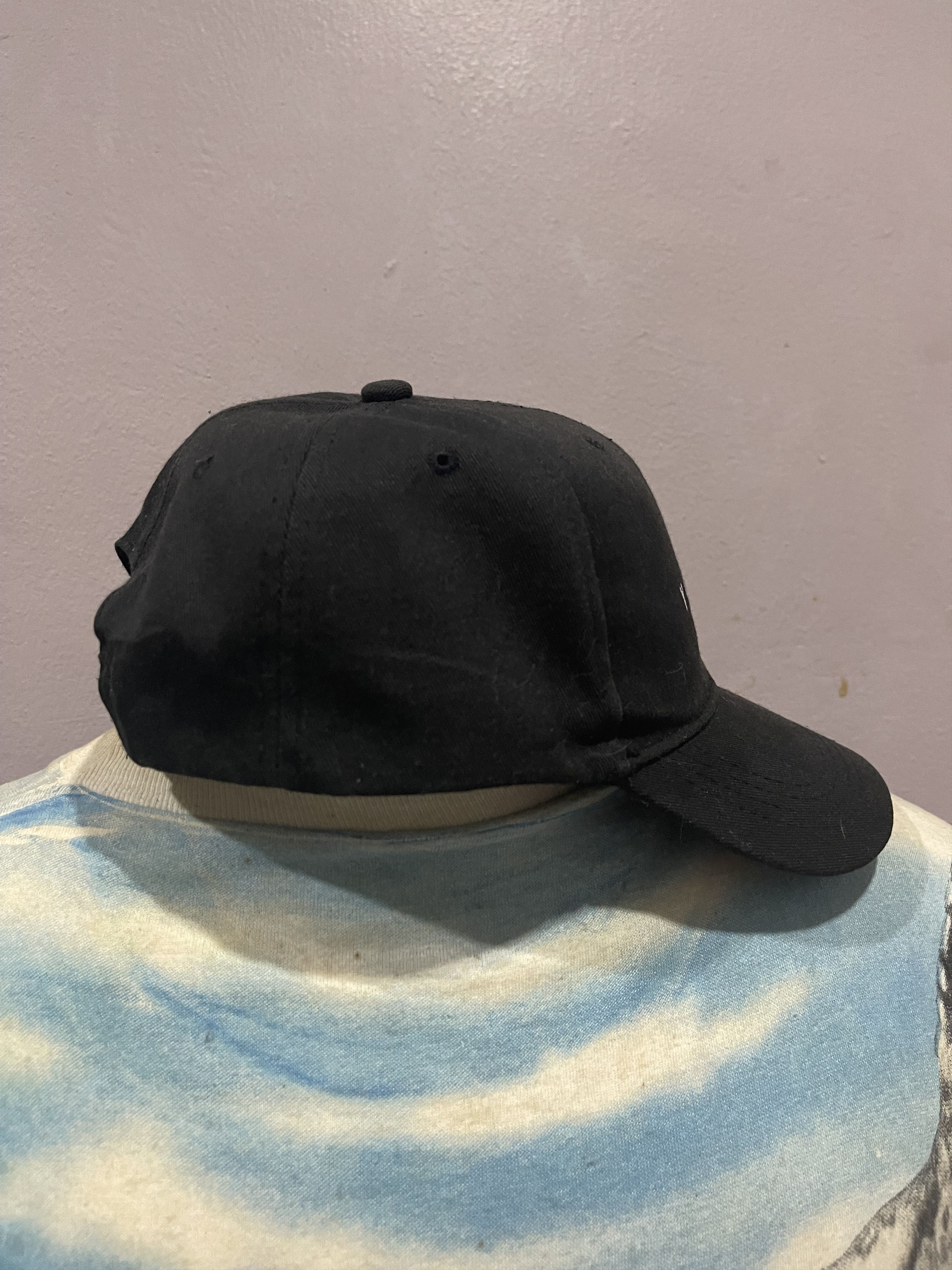 Japanese Brand Black Youth Baseball cap Hat Size ONE SIZE - 2 Thumbnail