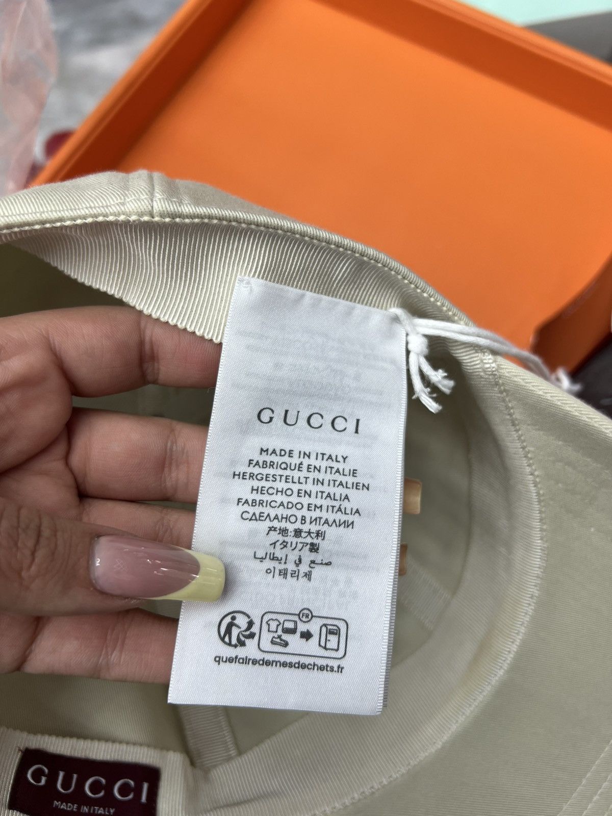 Gucci Gucci Embroidered Baseball Hat Size ONE SIZE - 7 Thumbnail