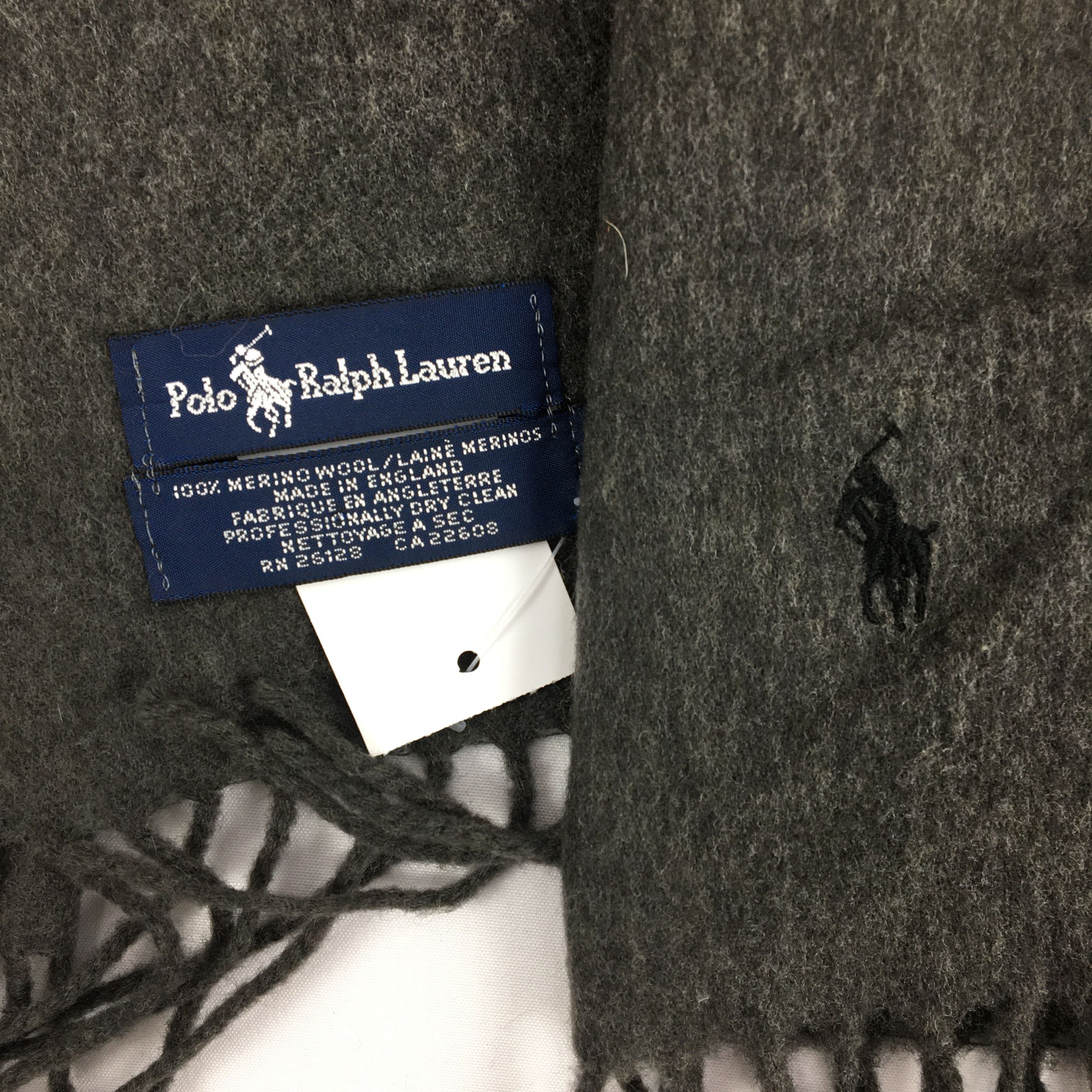 Polo Ralph Lauren Vintage Polo Ralph Lauren Wool Scarf Muffler Scarves Size ONE SIZE - 4 Thumbnail