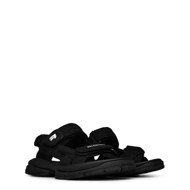 Balenciaga o1g2r1mq0924 Sandals in Black Size US 5 / IT 35 - 3 Thumbnail