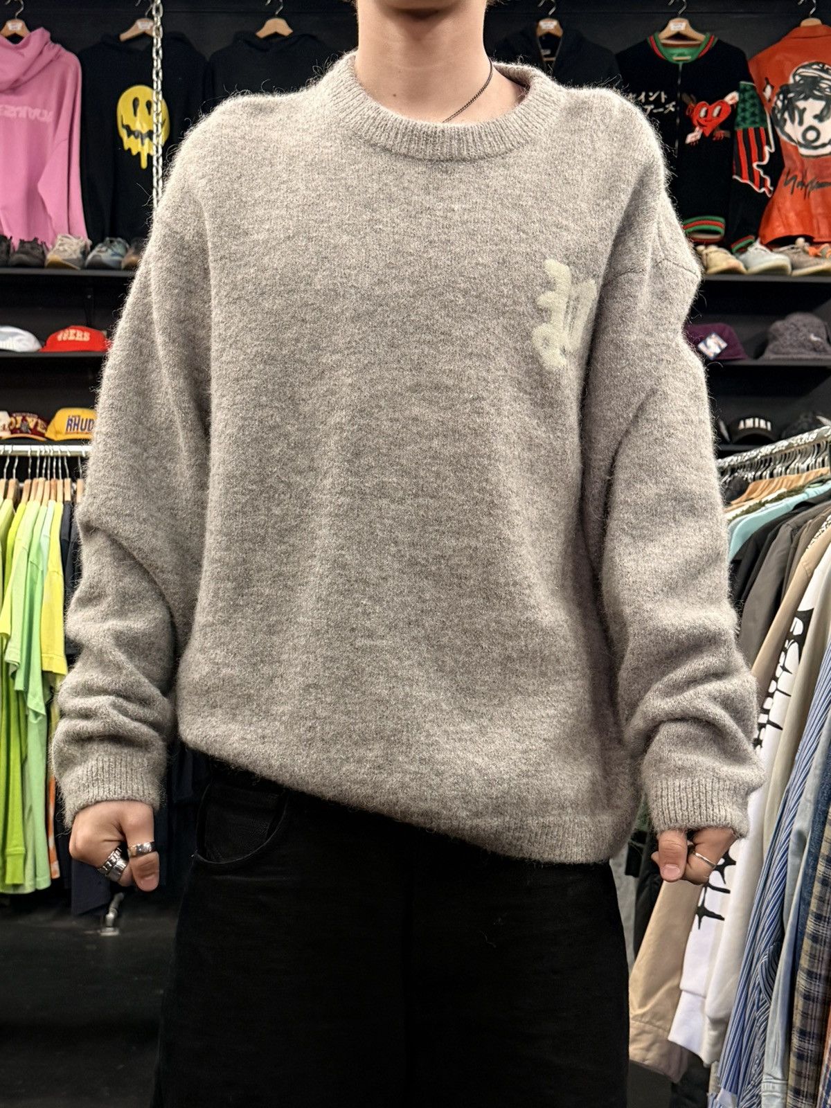 Purple Brand Purple Brand Grey Sweater Size US M / EU 48-50 / 2 - 1 Thumbnail