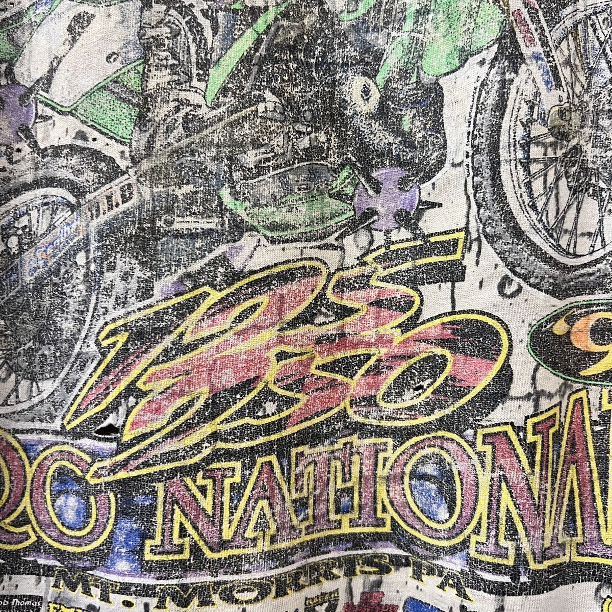 Vintage VTG 90s HIGH POINT RACEWAY Size US L / EU 52-54 / 3 - 14 Thumbnail