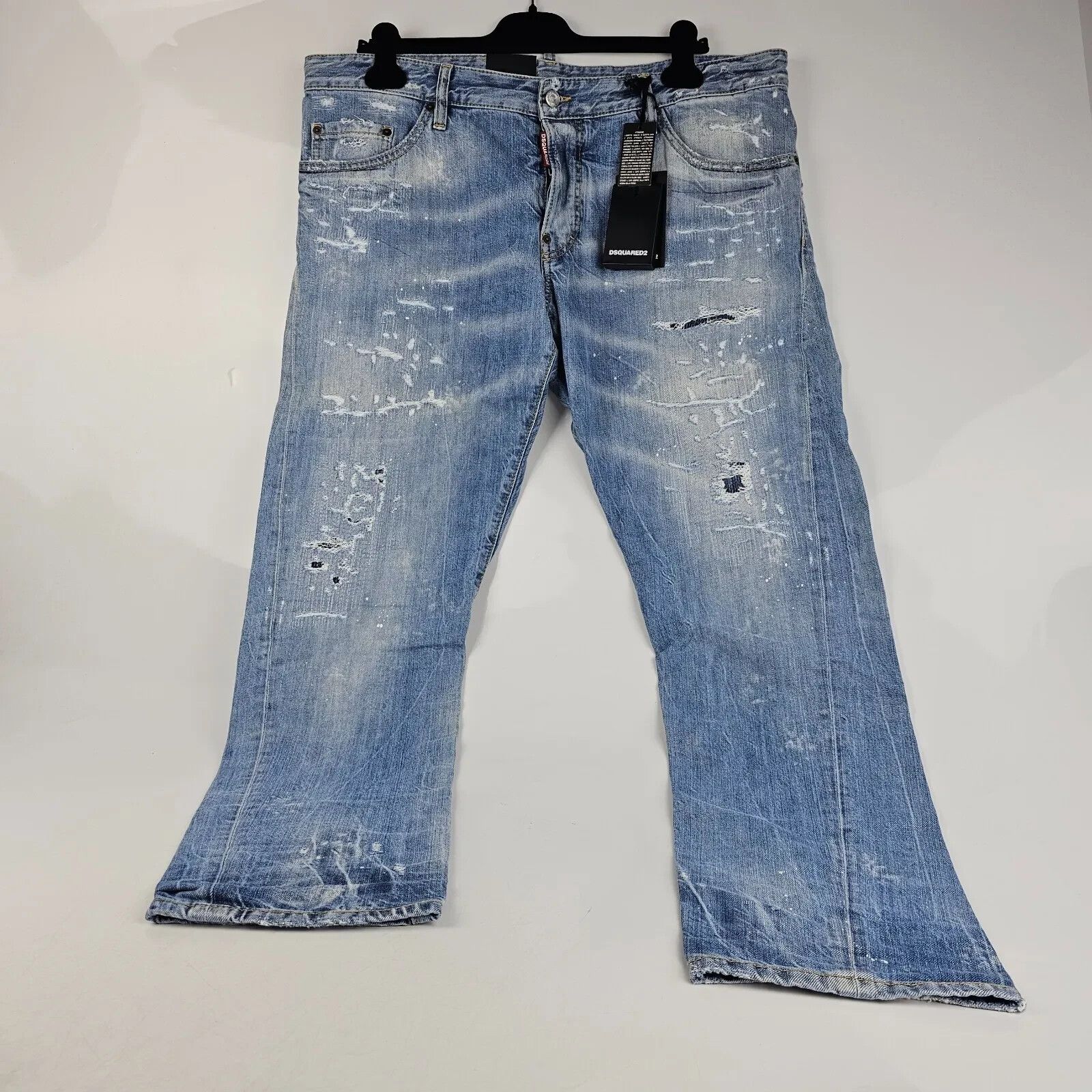 Dsquared2 DSQUARED2 Blue Skater Jeans New IT56 Size US 36 / EU 52 - 1 Thumbnail