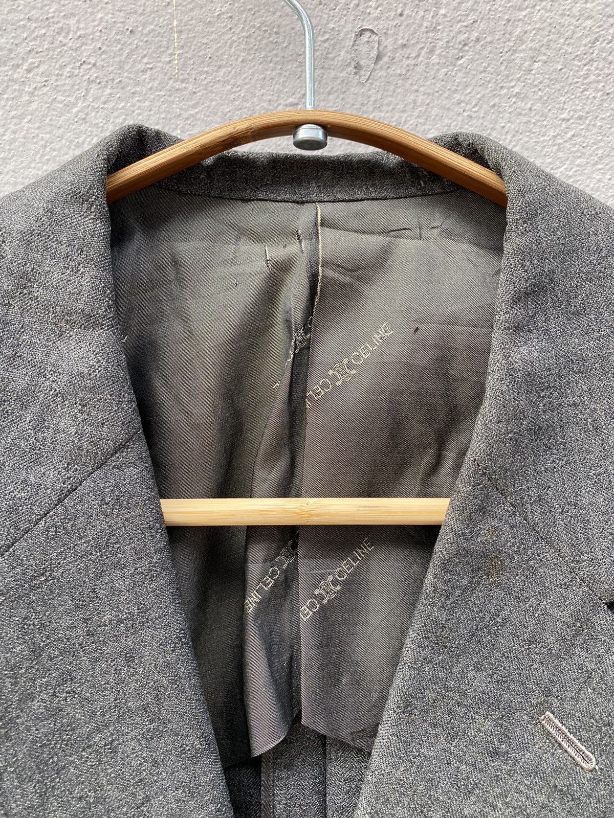 Celine 💥SUPER RARE💥 Vintage Late 50’s CELINE Monogram Blazer Size 36S - 4 Thumbnail