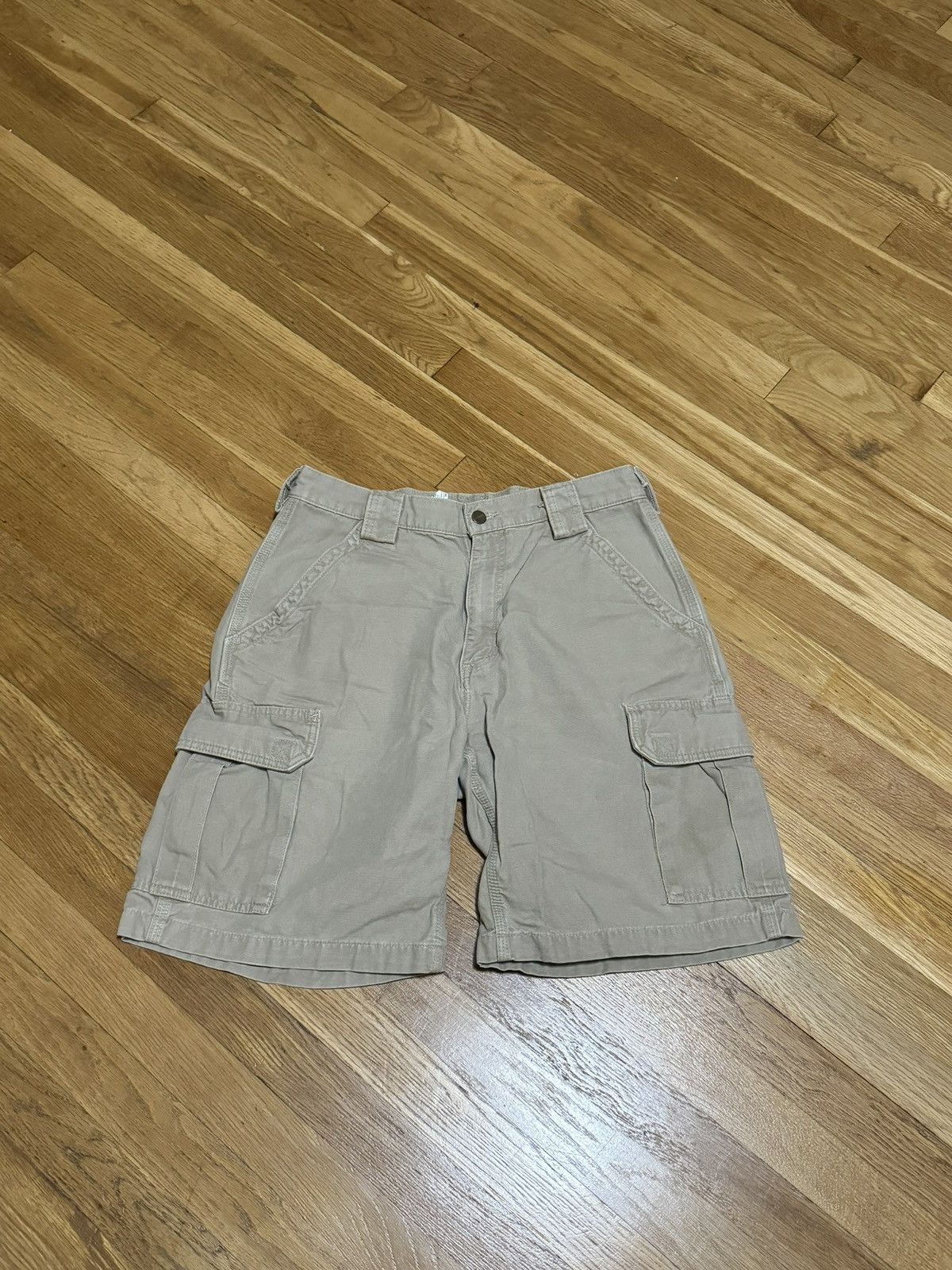 Carhartt × Vintage Vintage carhartt cargo carpenter shorts 90s y2k workwear Size US 32 / EU 48 - 1 Thumbnail