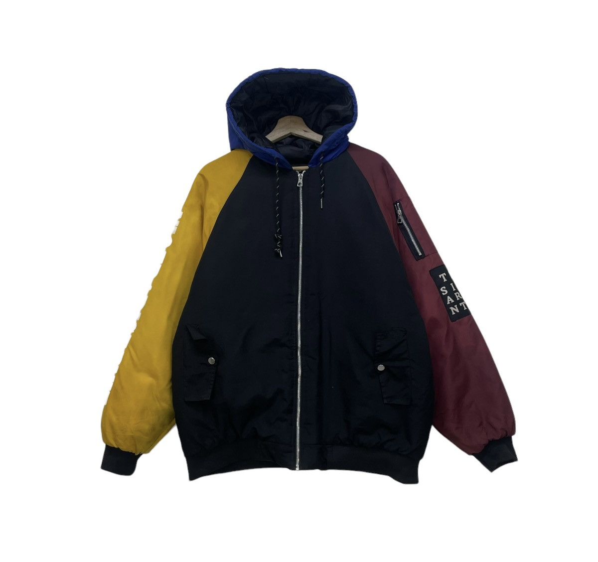 Japanese Brand Japanese Brand Fashion Bomber Colourfull Hooded Jacket Size US L / EU 52-54 / 3 - 2 Thumbnail