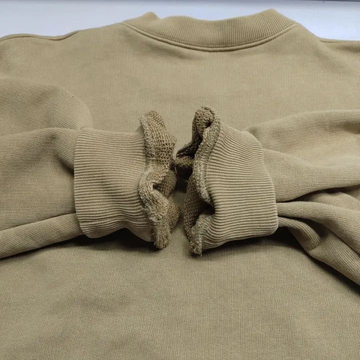 Balenciaga Balenciaga Balenciaga Brown Logo Relaxed Long Sleeve Sweat Size US XS / EU 42 / 0 - 7 Thumbnail