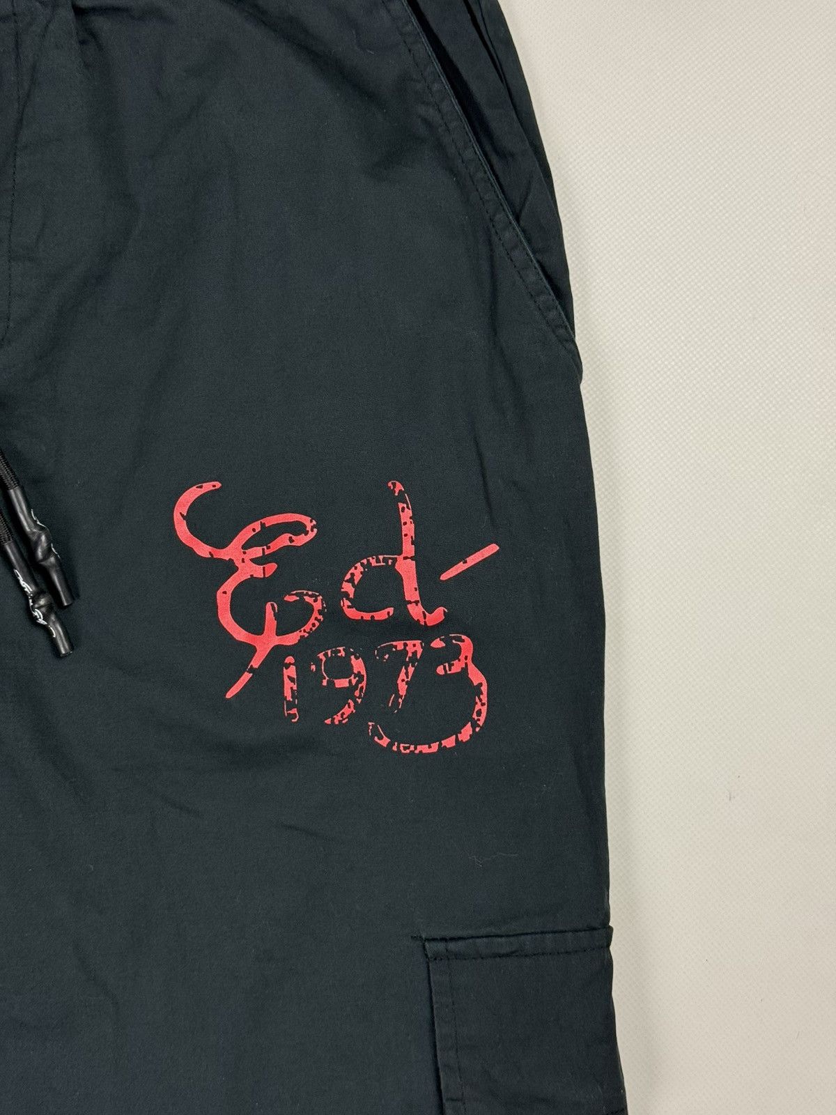 Ed Hardy Ed Hardy Urban Cargo Graphic Print Y2K Parachute Pants Size 28" / US 6 / IT 42 - 12 Thumbnail