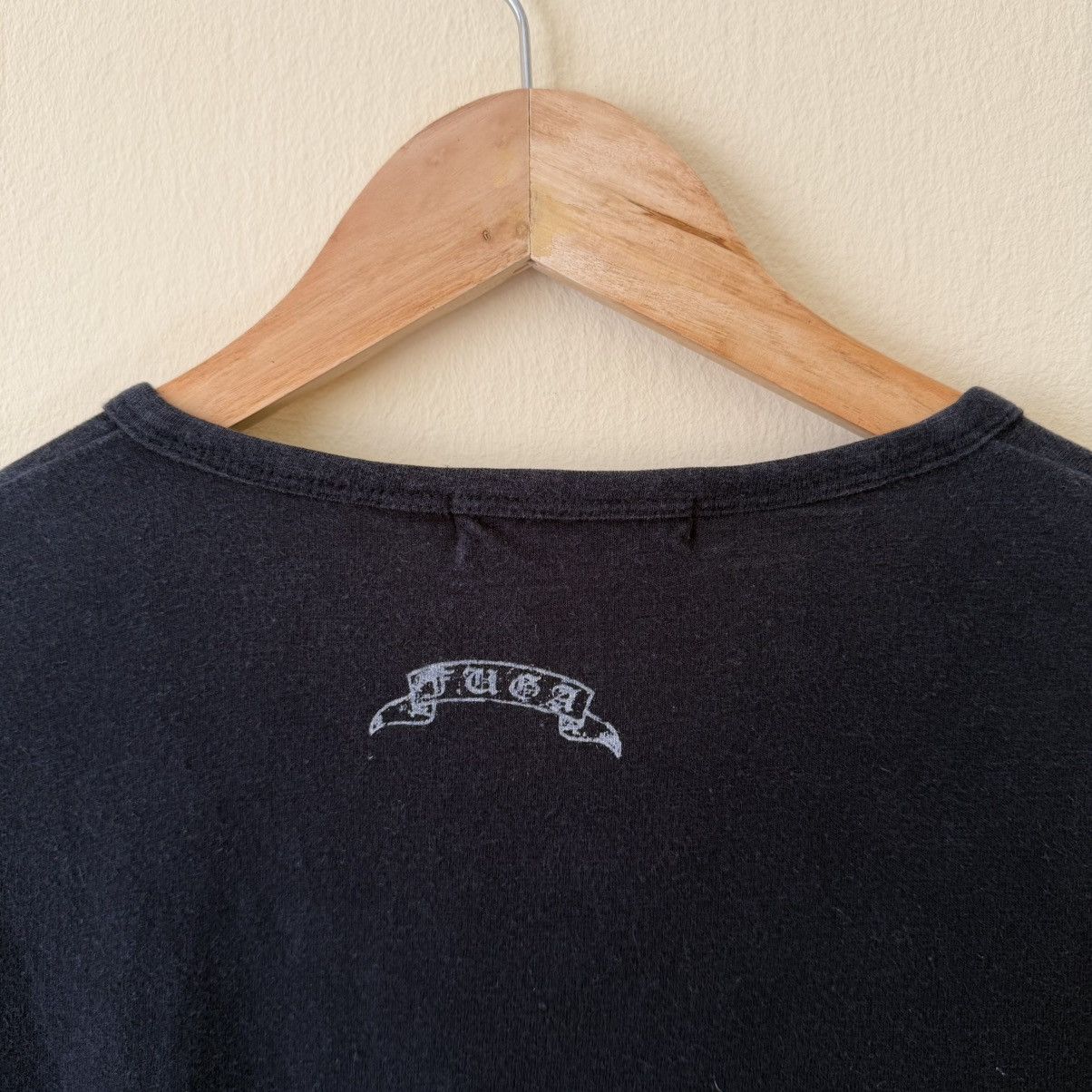 20471120 Vintage FUGA Reversible Asymmetric Tee Shirt Size US M / EU 48-50 / 2 - 6 Thumbnail