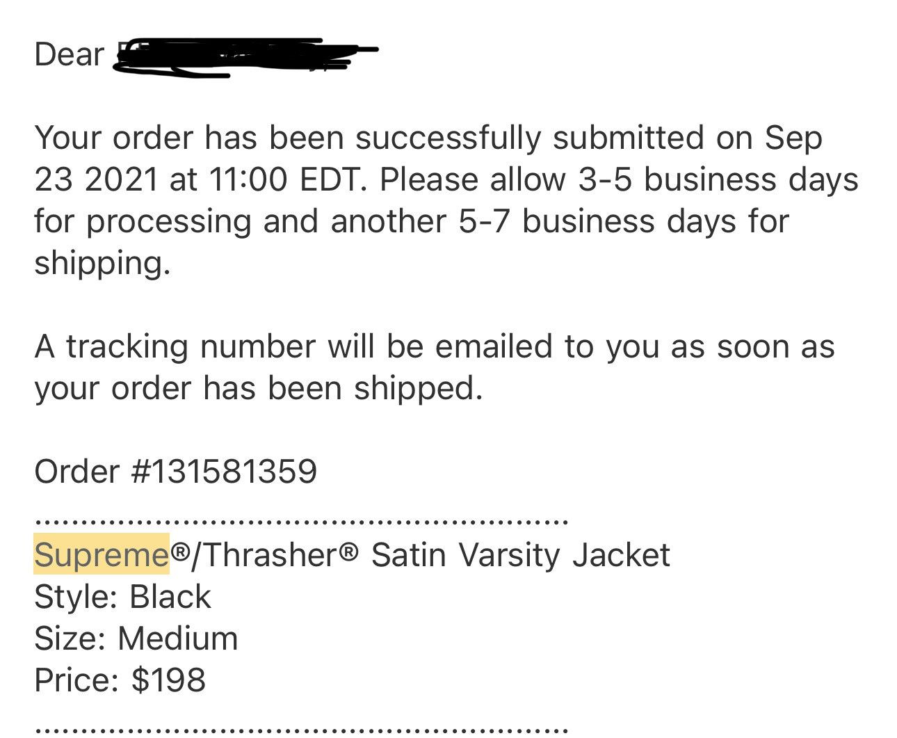 Supreme × Thrasher Supreme x Thrasher Satin Varsity Jacket Size US M / EU 48-50 / 2 - 6 Thumbnail