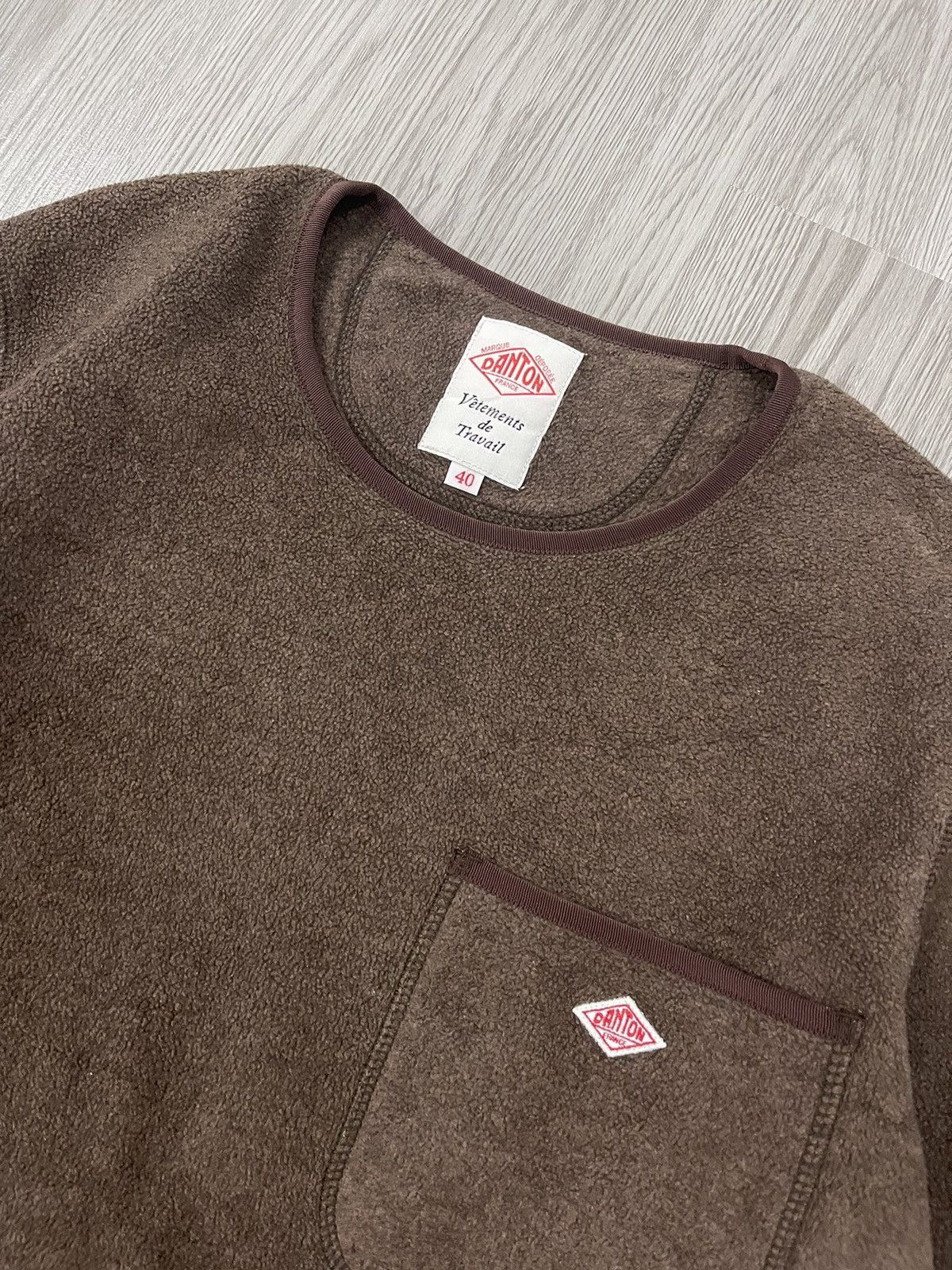 Danton Danton Fleece Pullover Shirt Size US S / EU 44-46 / 1 - 4 Thumbnail