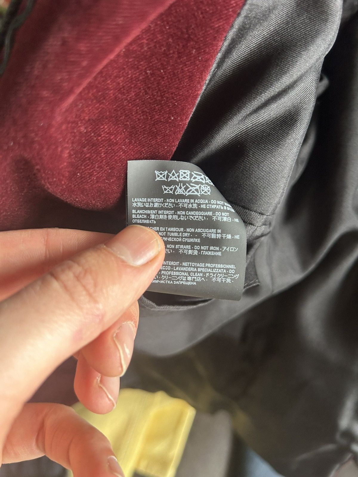 Saint Laurent Paris FW18 Saint Laurent Western Velvet Blazer rrp $4k Size US M / EU 48-50 / 2 - 17 Thumbnail