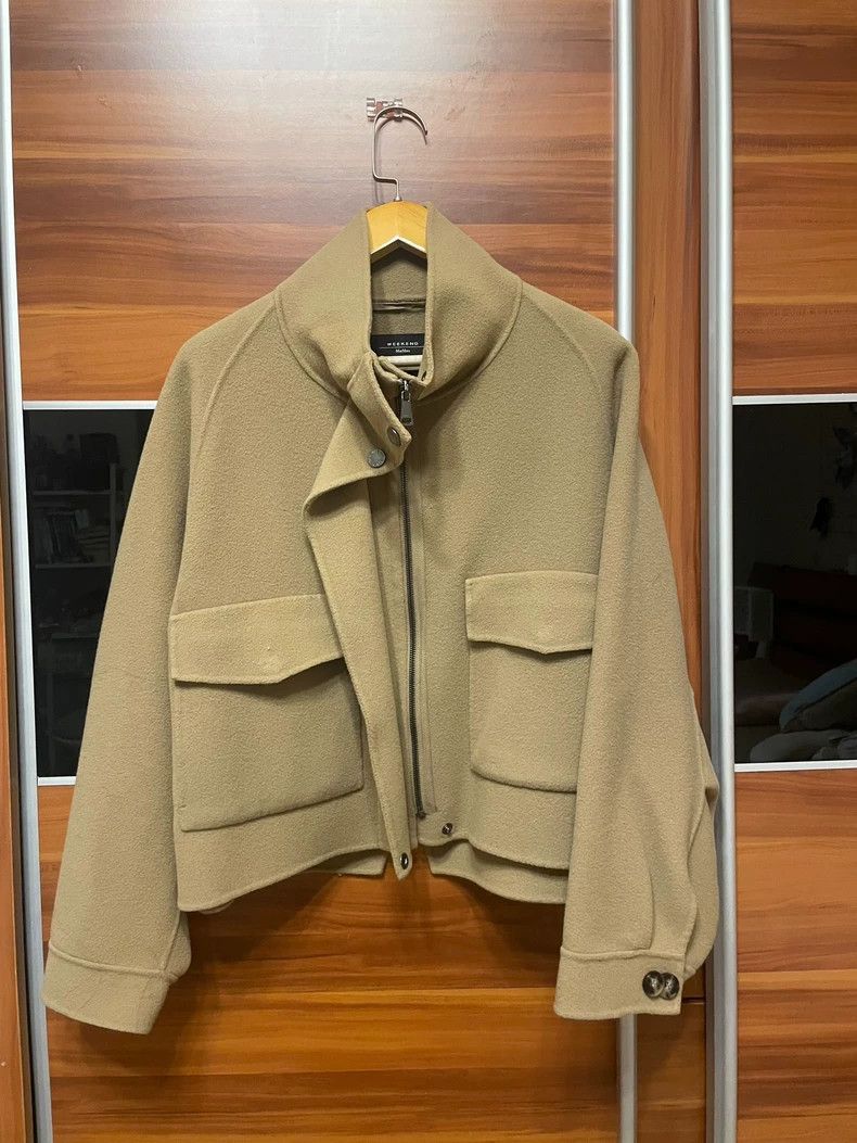 Max Mara Max Mara Classic brown cropped coat Size S / US 4 / IT 40 - 1 Thumbnail