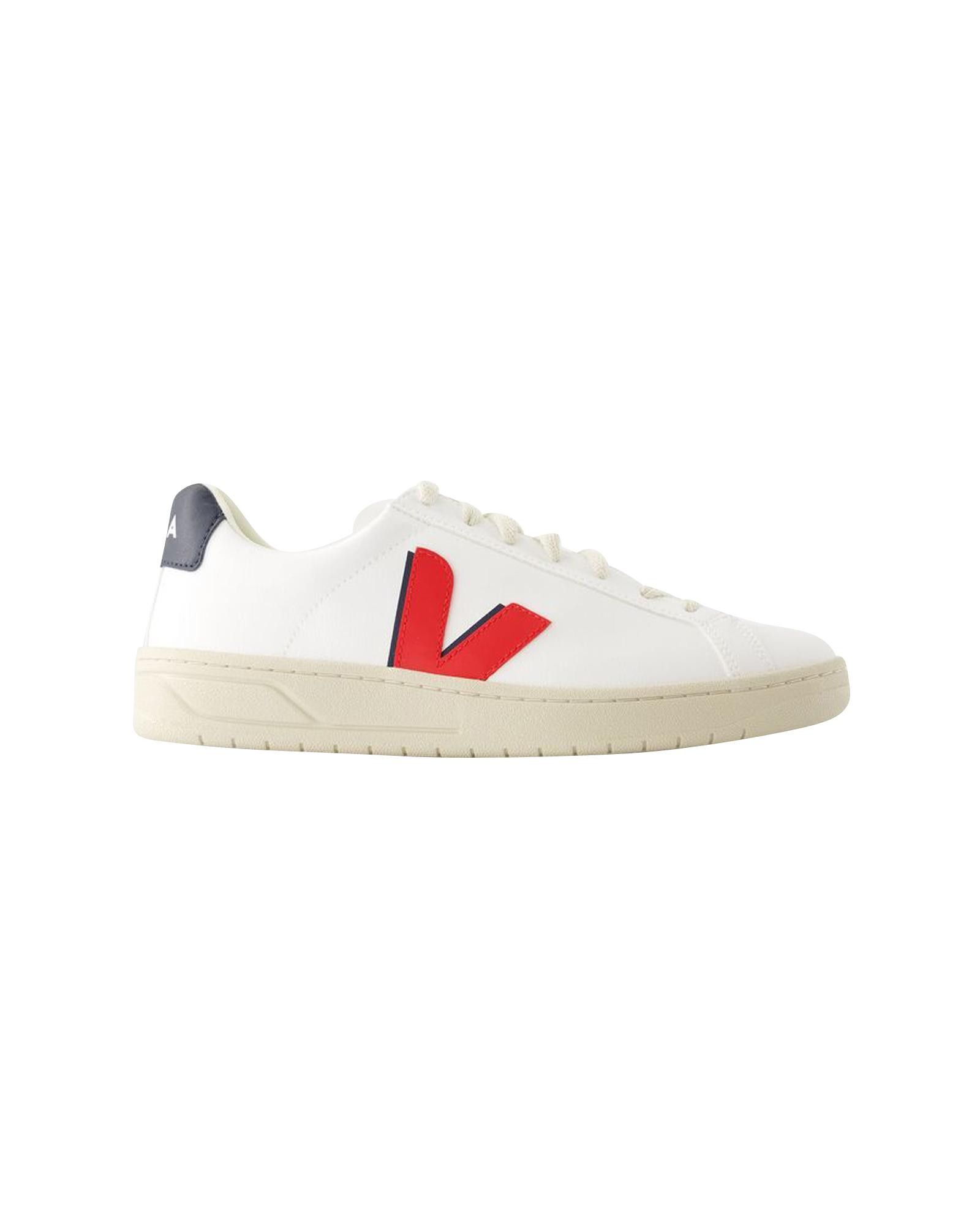 image of Veja White Synthetic Leather Sneakers, Men's (Size 11)