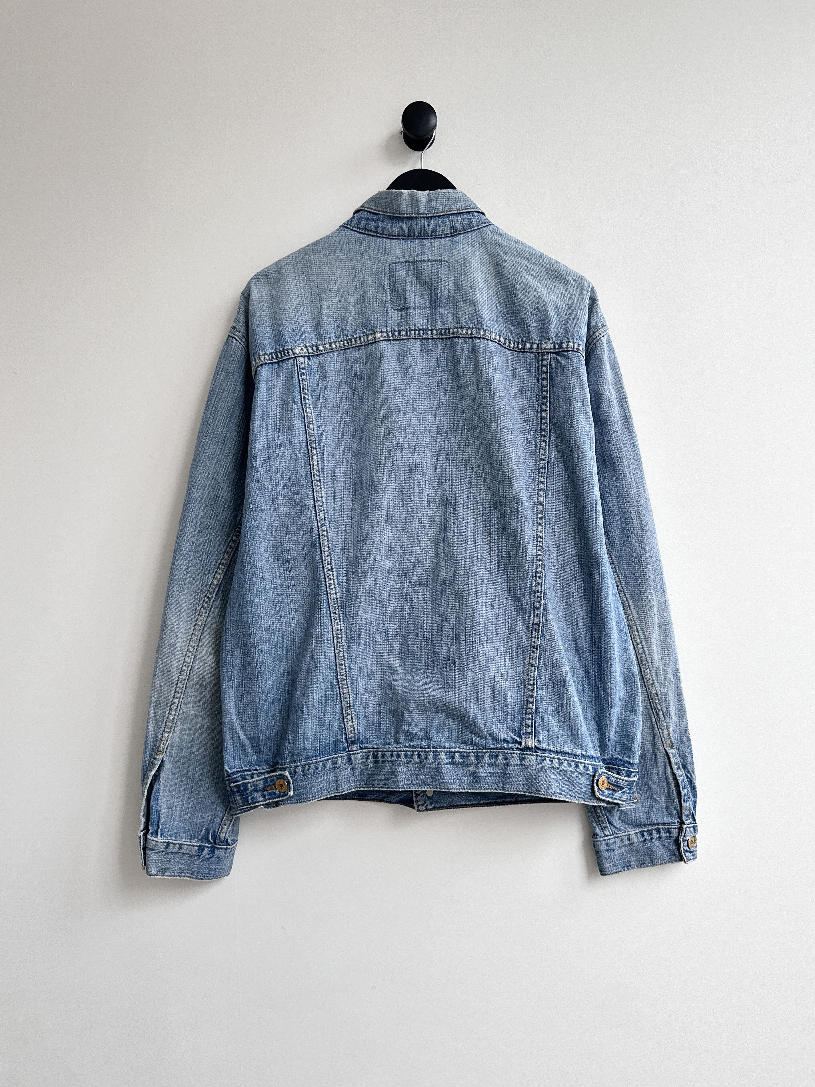 Levi's Vintage Levi's Denim Jeans Trucker Jacket Size US XL / EU 56 / 4 - 2 Thumbnail