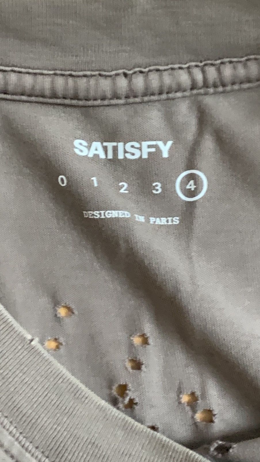 Satisfy Satisfy x Will Gaynor mothtech tee Size US XL / EU 56 / 4 - 7 Thumbnail