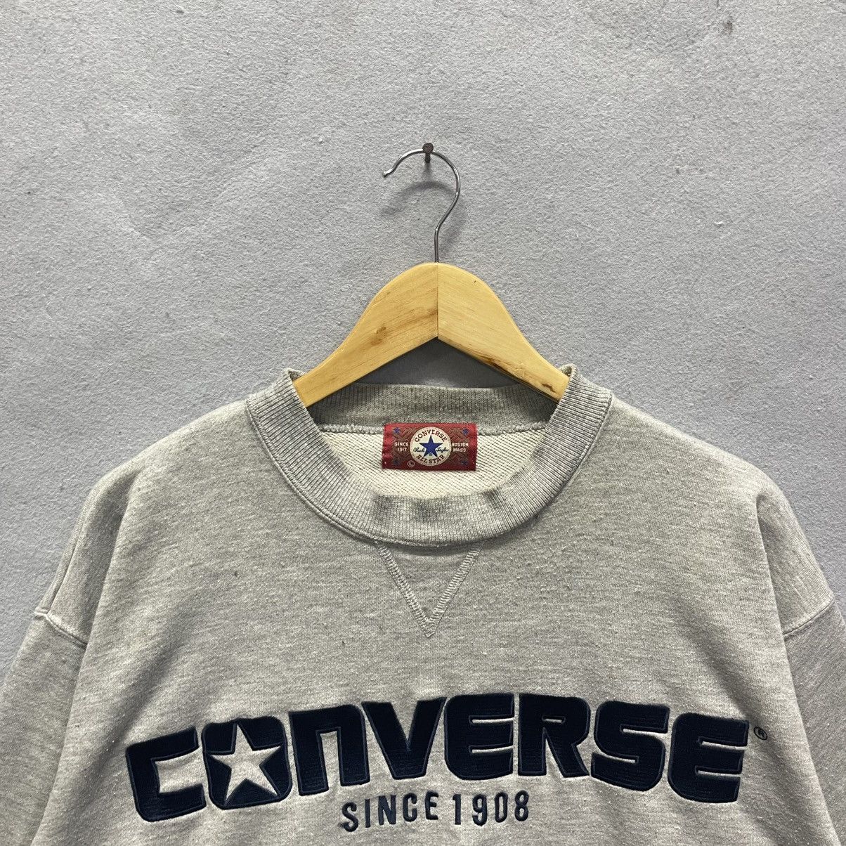 Converse 90s Converse All Star Logo Crewneck Sweatshirt Size US L / EU 52-54 / 3 - 2 Thumbnail